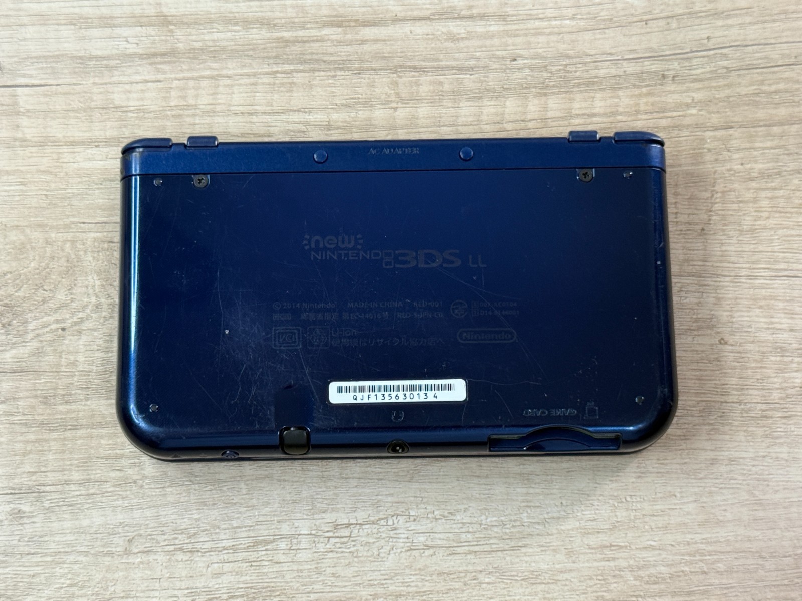 Nintendo New 3DS XL Metallic Blue Console Tested Japan ver R7672