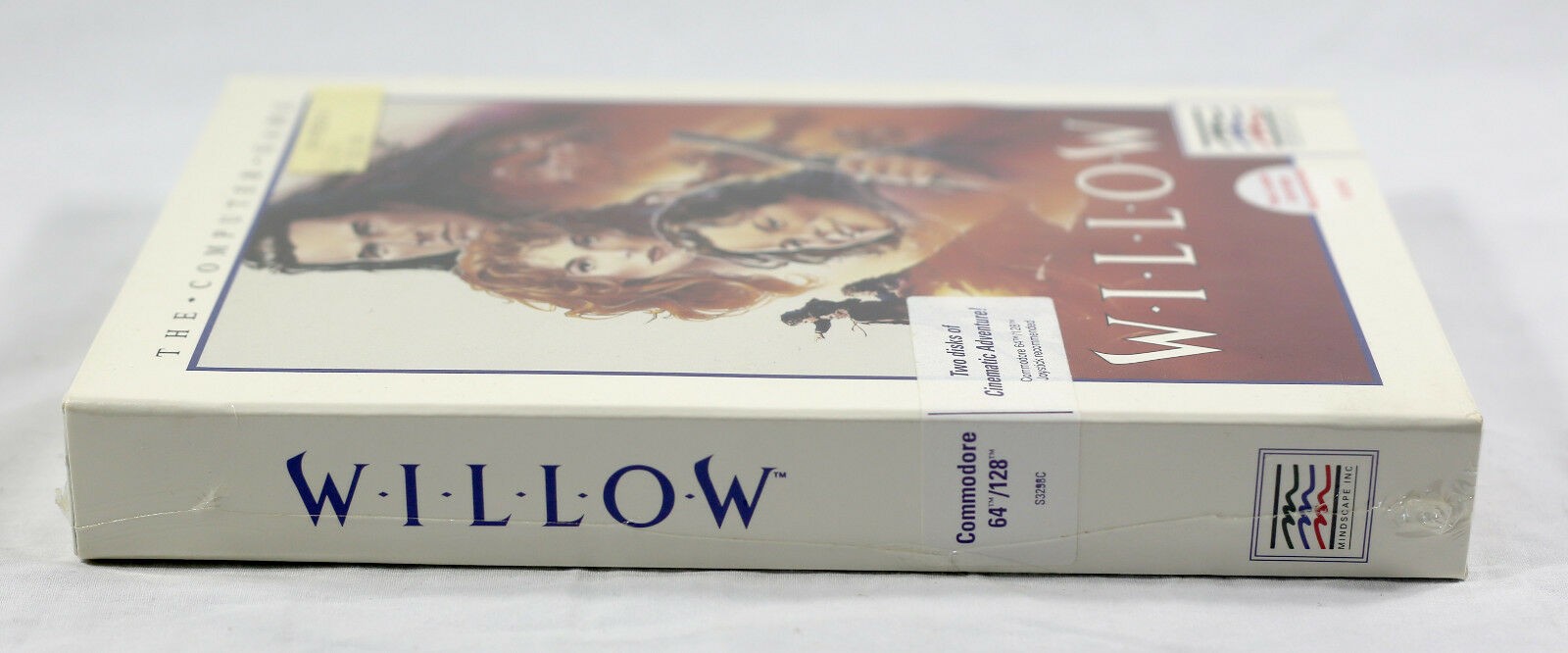 SEALED 1988 WILLOW Mindscape Commodore 64 Big Box PC RARE