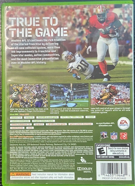 Madden NFL 12 – Xbox 360