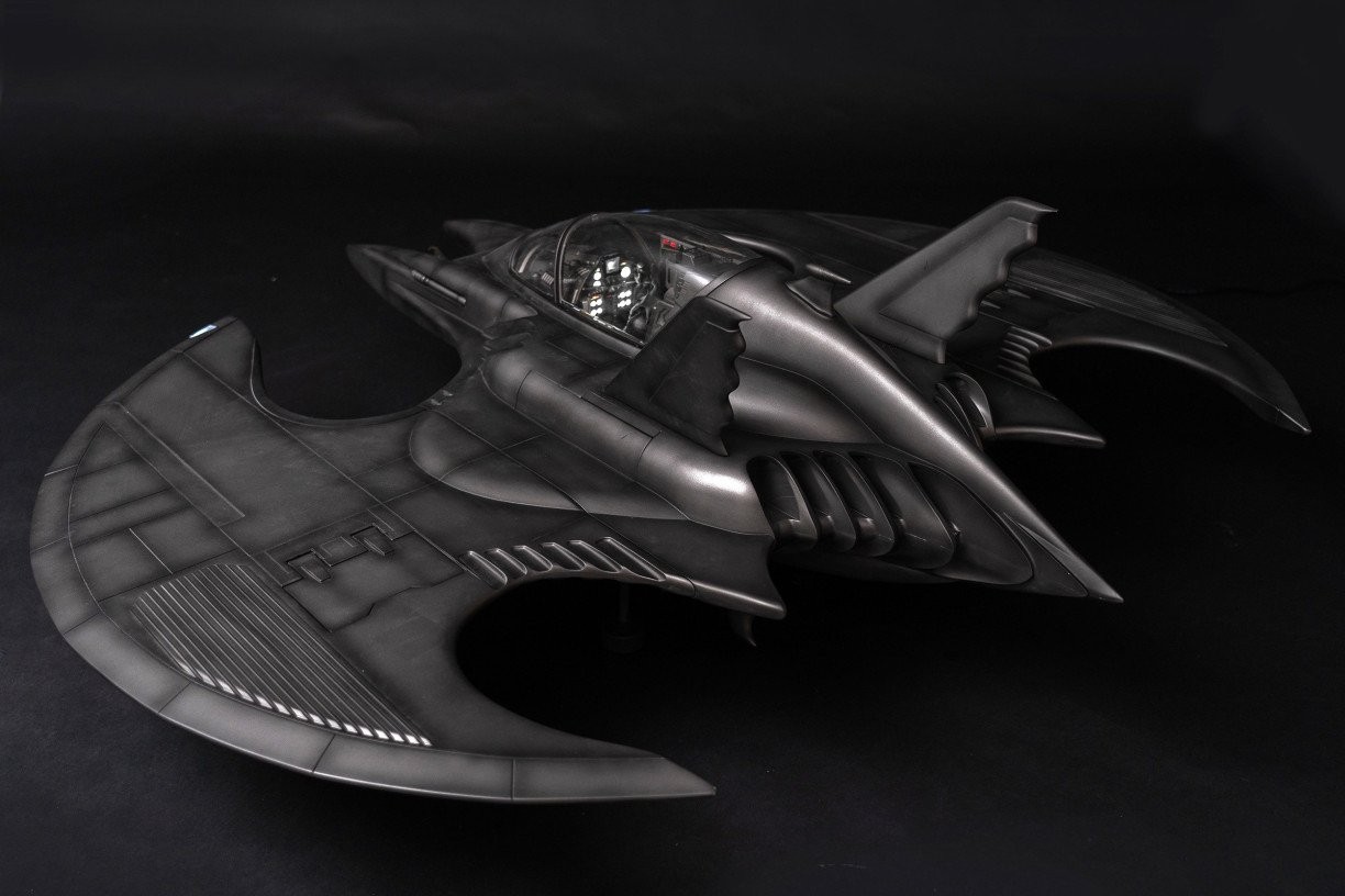 Jazzinc 52″ 1989 Keaton Batman BATWING 1/6 Scale Jet Plane Vehicle Hot Toys NEW