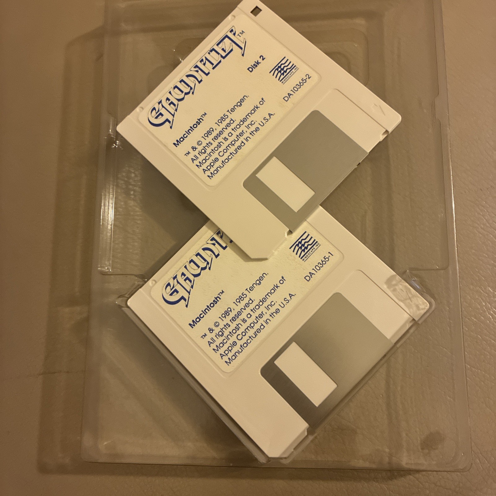 Gauntlet Macintosh Big Box – Mindscape 1988 – Rare, Vintage, CIB