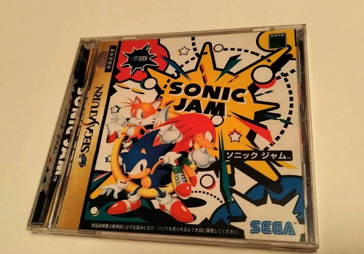 Sonic Jam For Sega Saturn Japanese Gaming Console – Sonic The Hedgehog