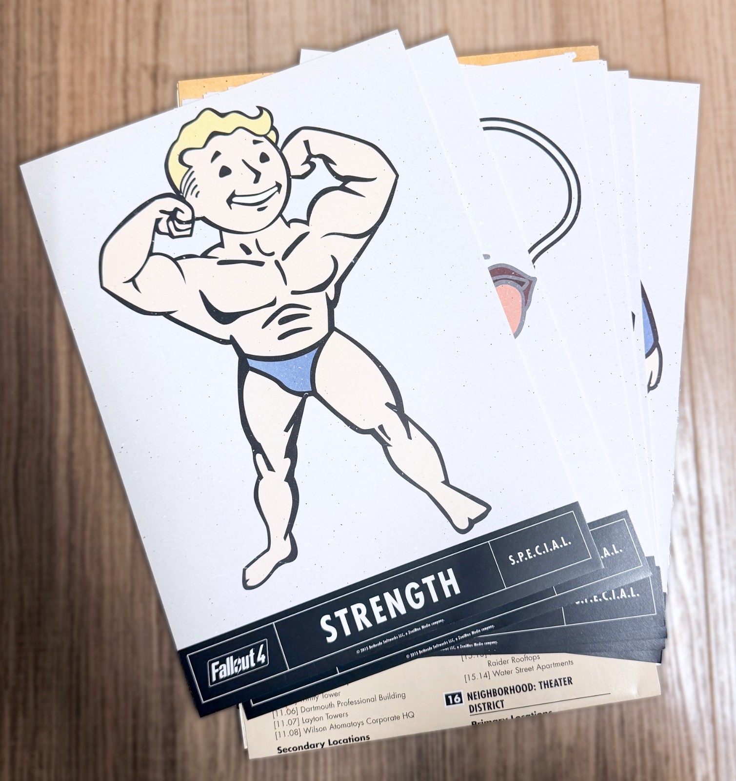FALLOUT 4 Vault Dweller’s Survival Guide Hardcover Book (Complete with Extras)