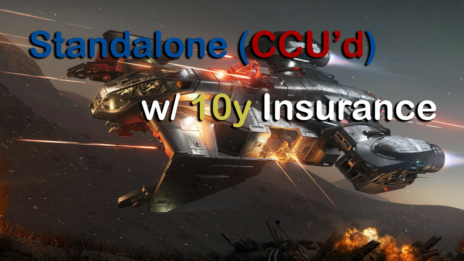 Star Citizen – Cutlass Steel (LTI or 10y Insurance) – Ship