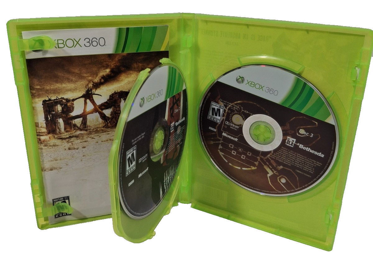 Rage Xbox 360 Video Game Complete Tested and Works Great