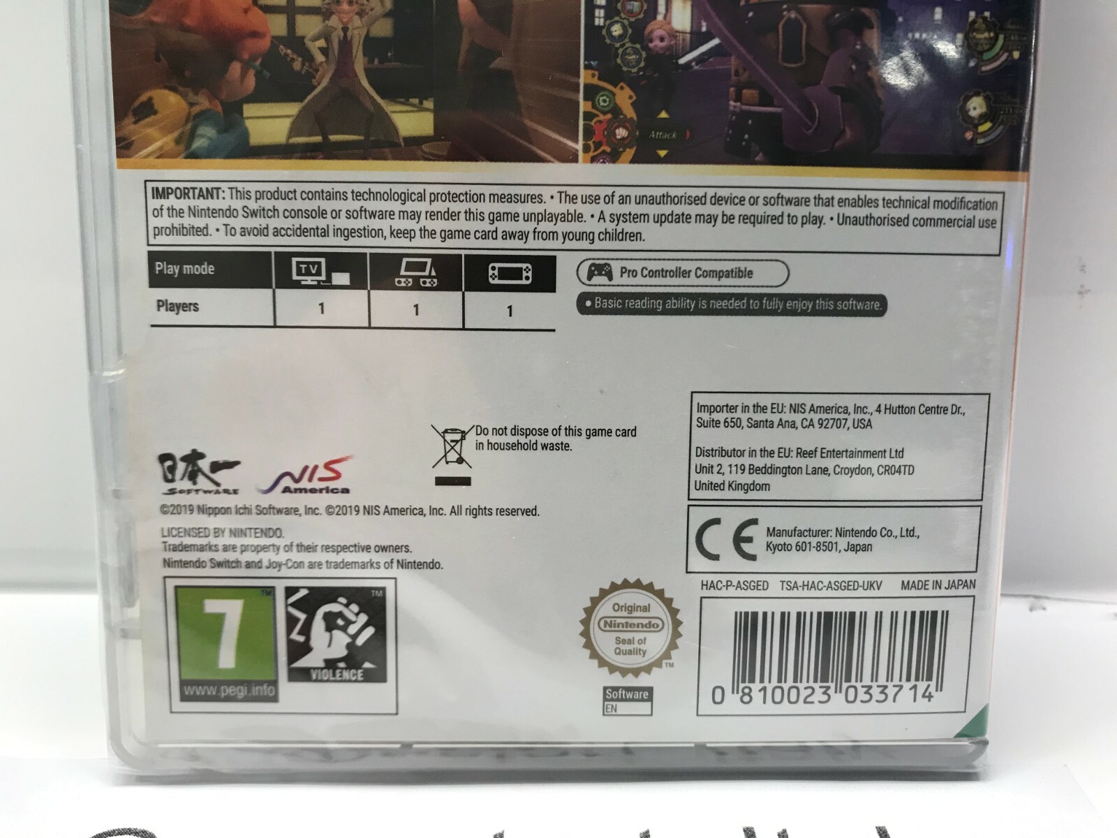 DESTINY CONNECT TIME CAPSULE EDITION – NINTENDO SWITCH – NEW SEALED PAL