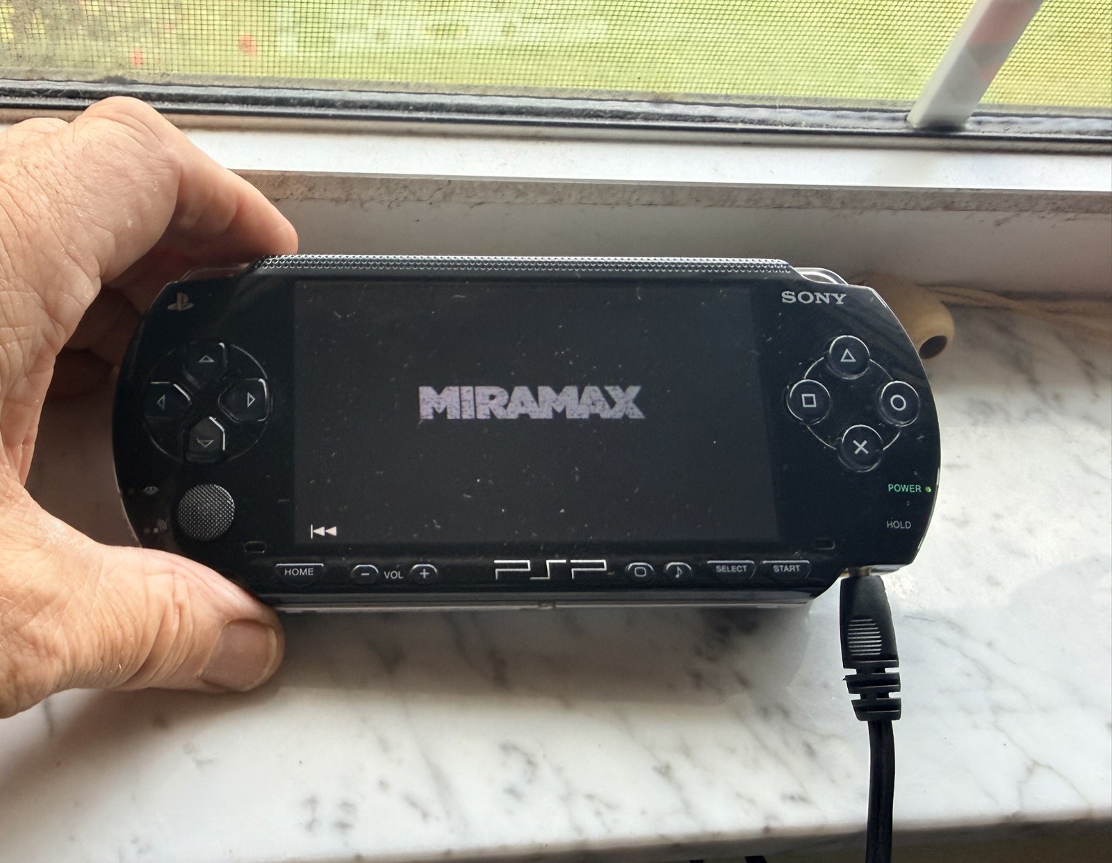 Sony PSP PlayStation Portable Console Model PSP-1001 needs battery