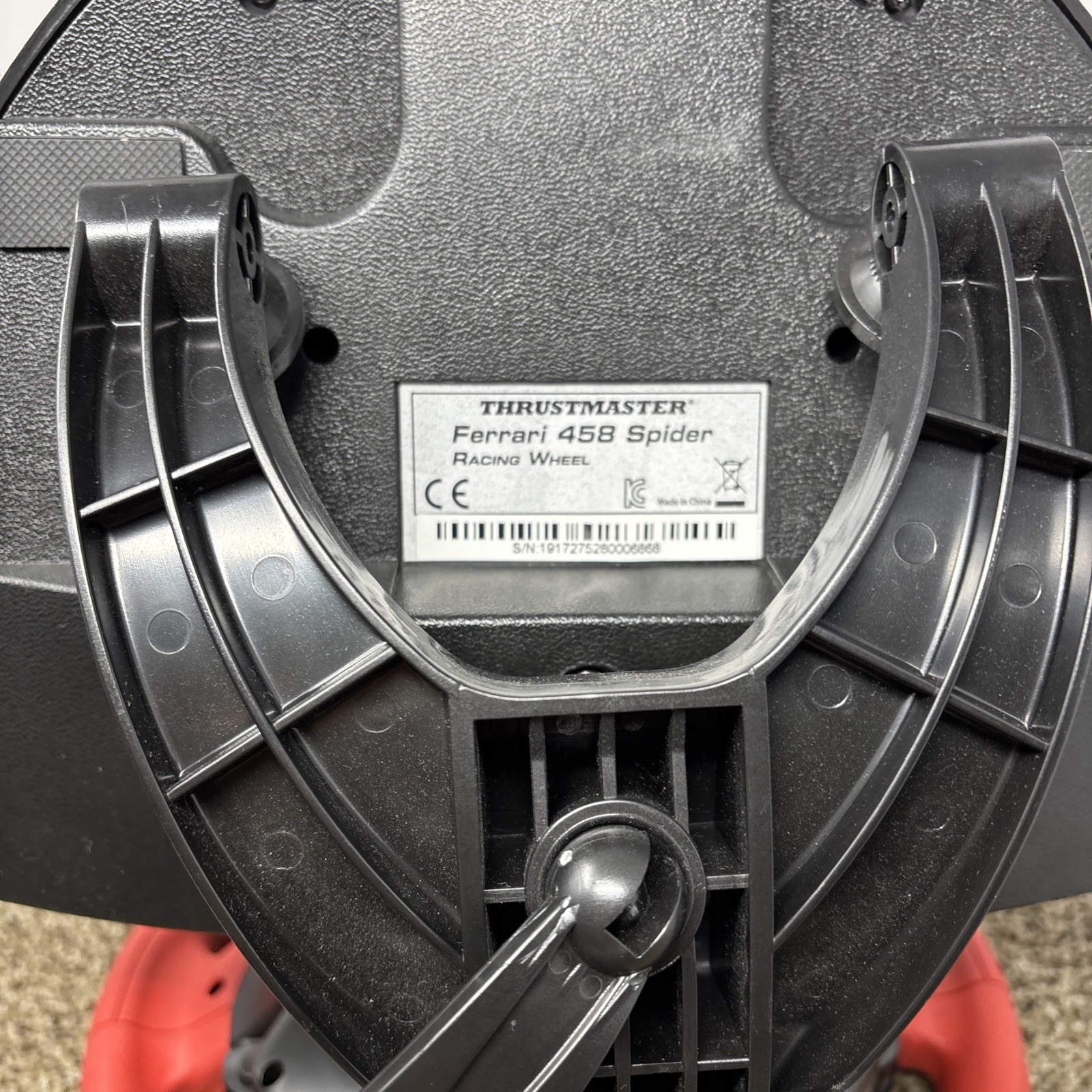 Thrustmaster Ferrari 458 Spider Racing Wheel Xbox One Series X S NO PEDALS Wheel