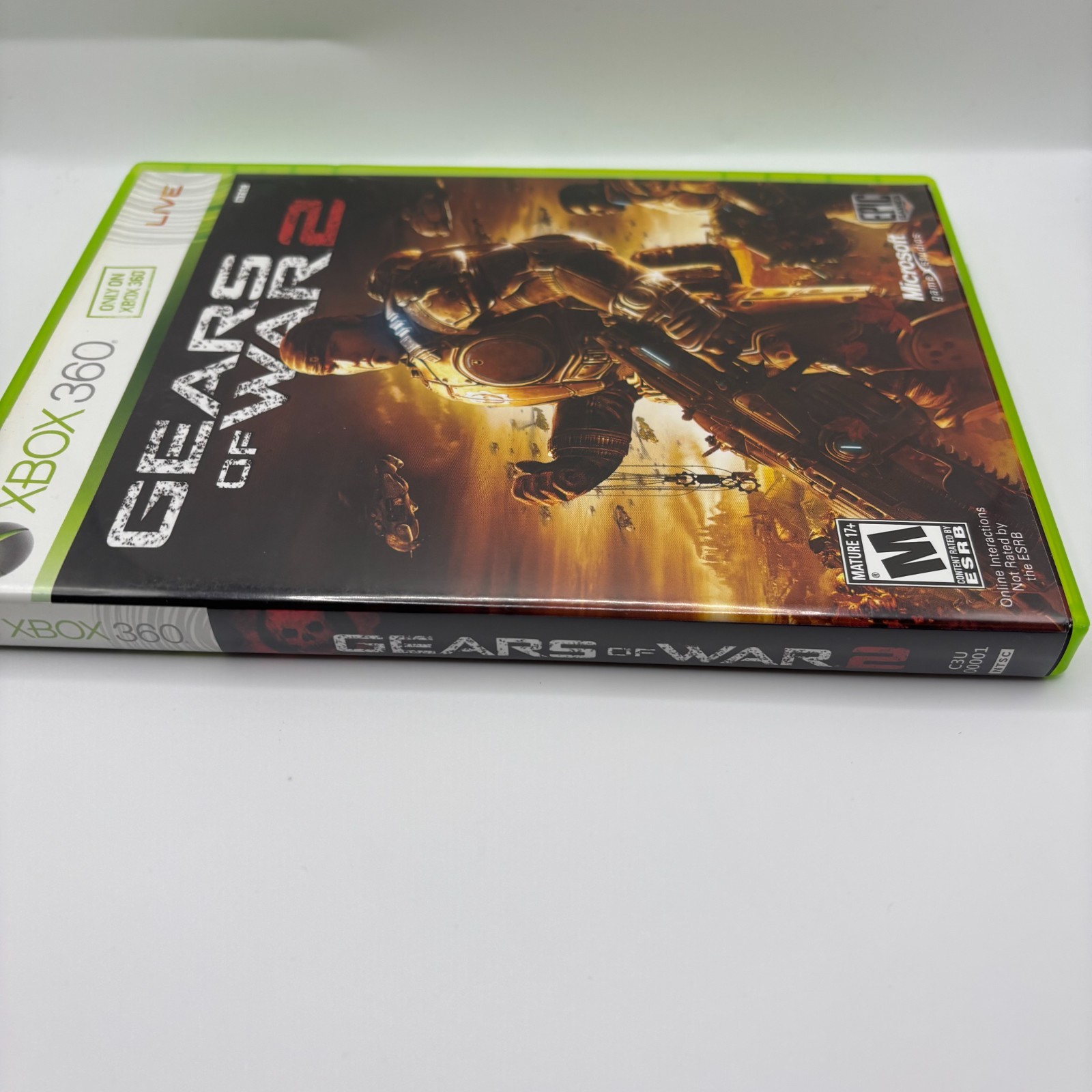 GEARS OF WAR 2 (Microsoft Xbox 360) Complete In Box CIB