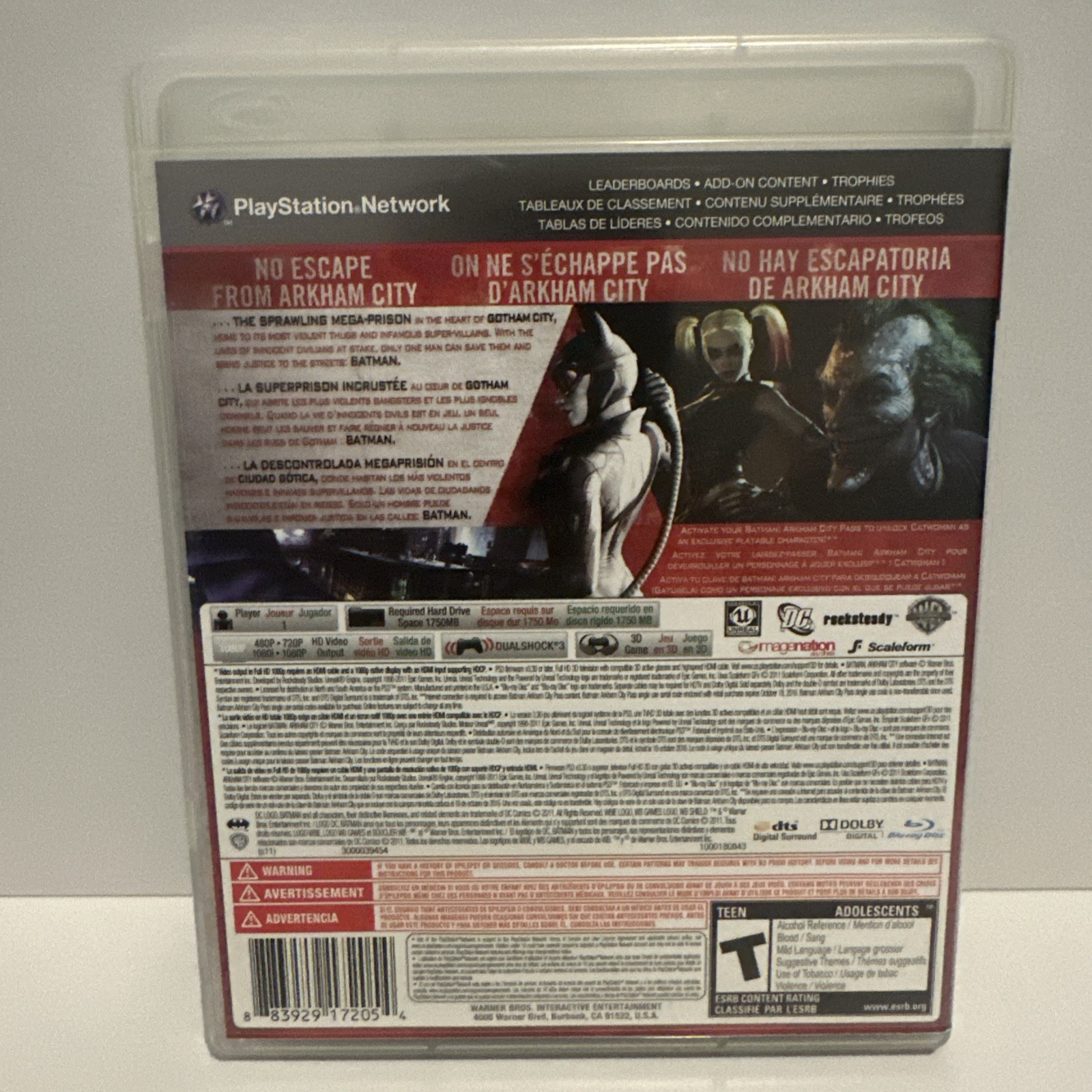 Batman Arkham City (Sony Playstation 3) PS3 Game CIB Tested