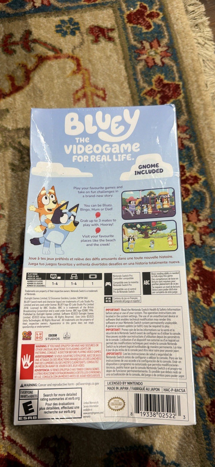 Bluey: The Videogame Nintendo Switch – Gnome Included, Outright Games, E