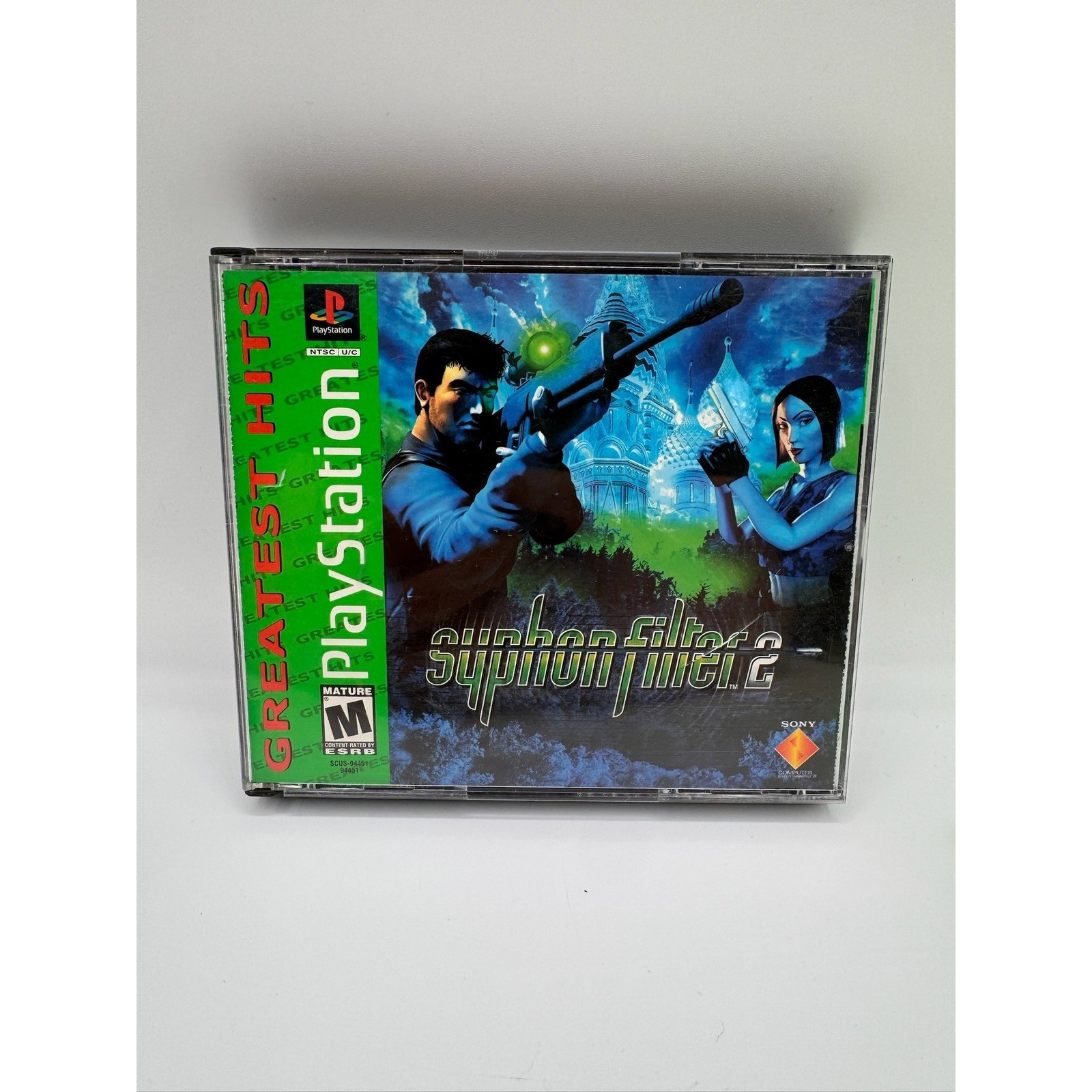 Syphon Filter 1 2 3 Trilogy PS1 PlayStation 1 Games Bundle Greatest Hits Tested