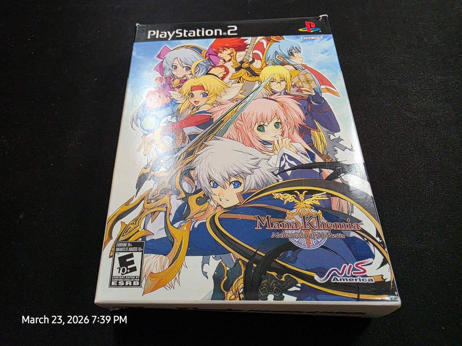 Mana Khemia: Alchemists of Al-Revis Premium Edition PS2 MINT CB+reg cd!