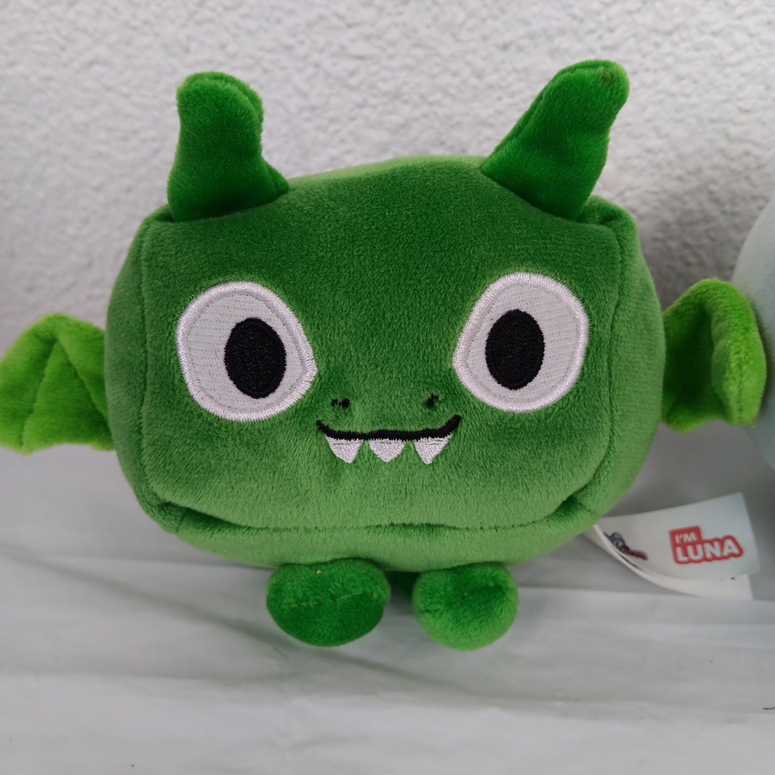 Phatmojo Pet Simulator X Series 1 Green Luna Dragon & Crying Cat Plush