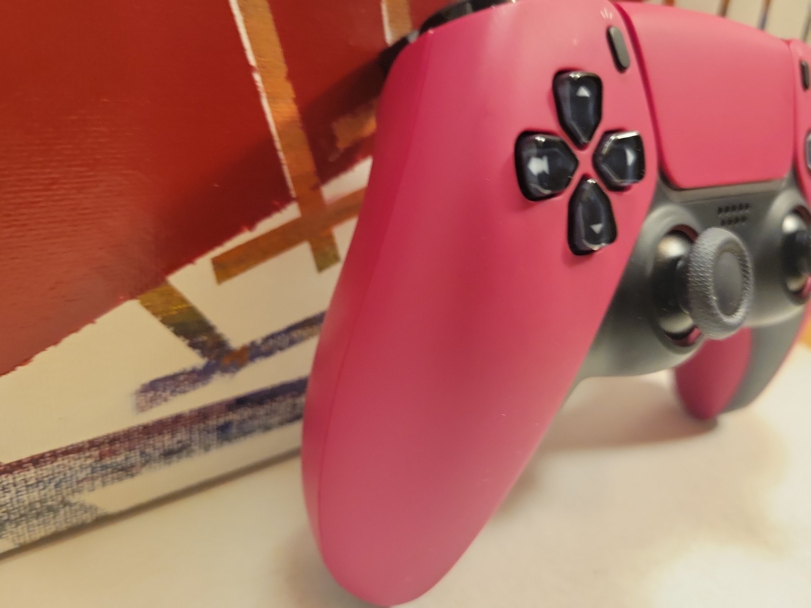 TMR Analogs Custom Cosmic Red Ps5 Sony DualSense Wireless Controller