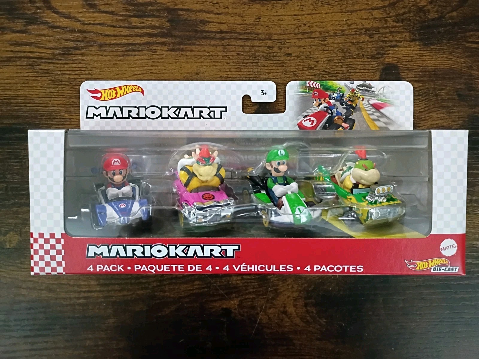 *FREE SHIP* 12-PK SUPER MARIO KART Hot Wheels Rosalina Bowser Jr Orange Shy Guy