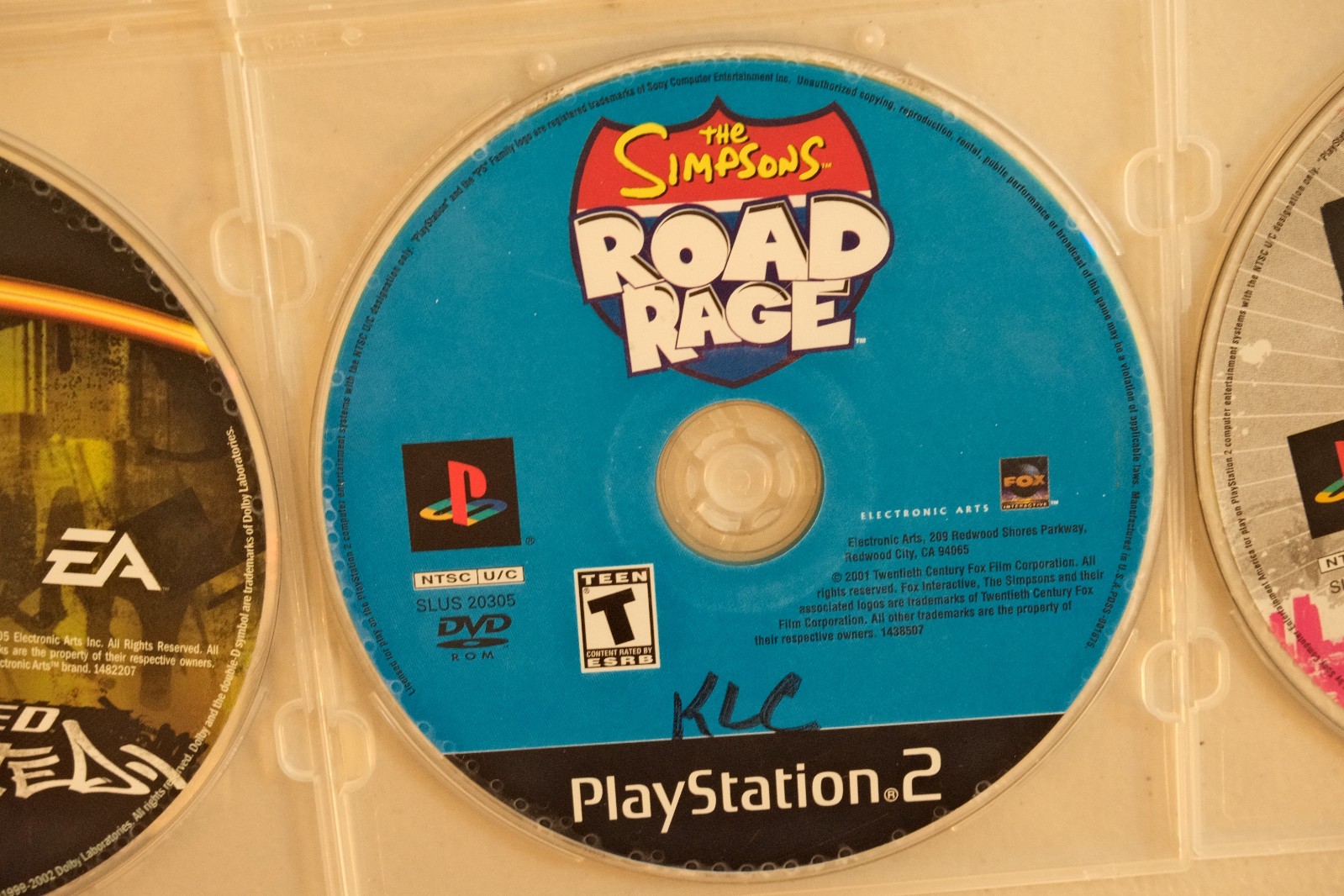Simpsons Road Rage – Sony PlayStation 2 Disc ONLY