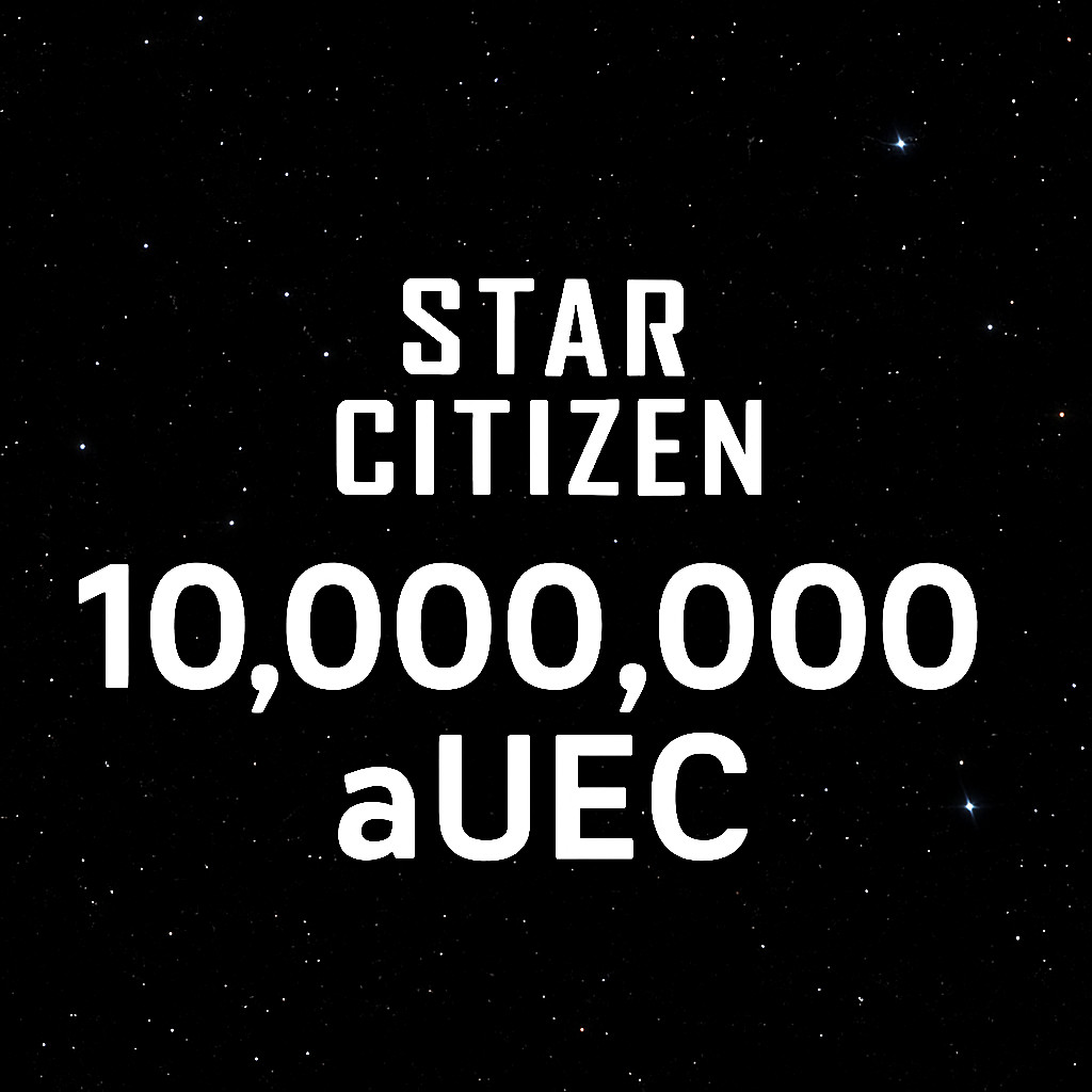 STAR CITIZEN aUEC – 10M aUEC – 4.3 LIVE star citizen auec