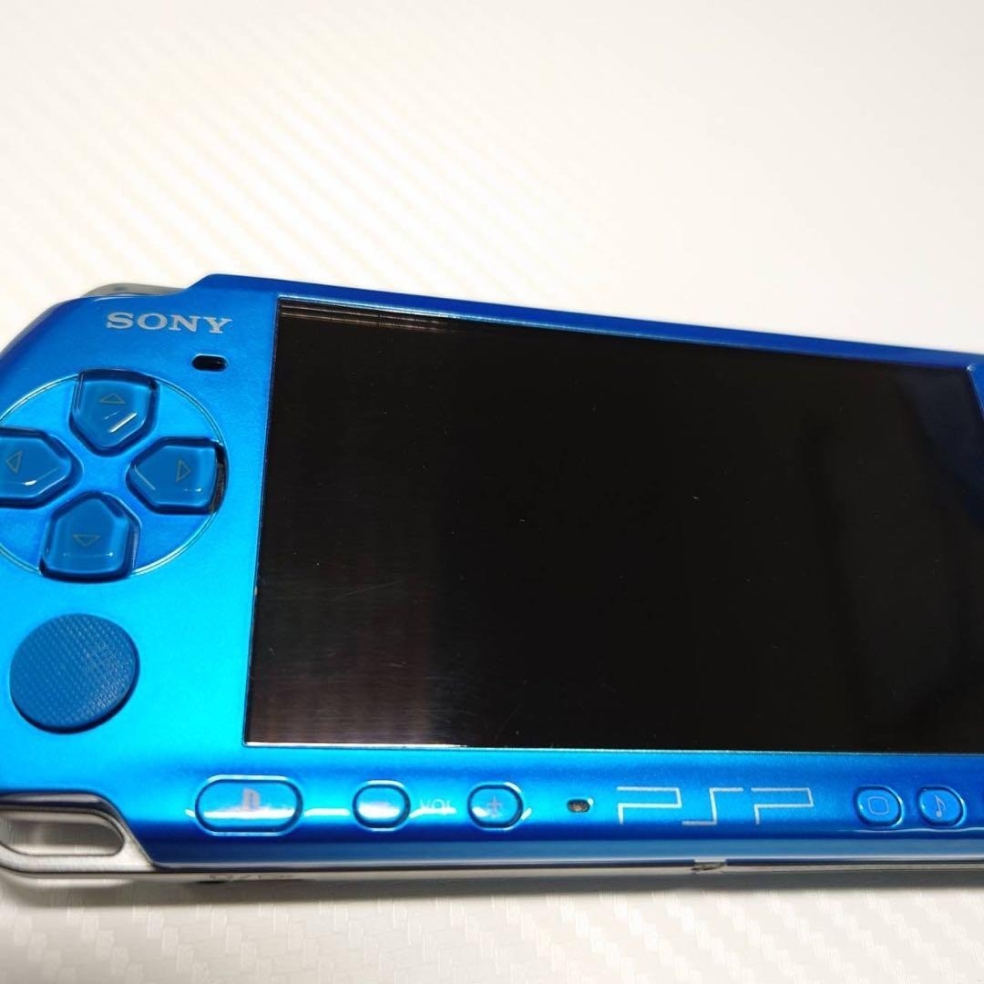 Sony PSP 3000 Vibrant Blue Complete in Box Near Mint 6747