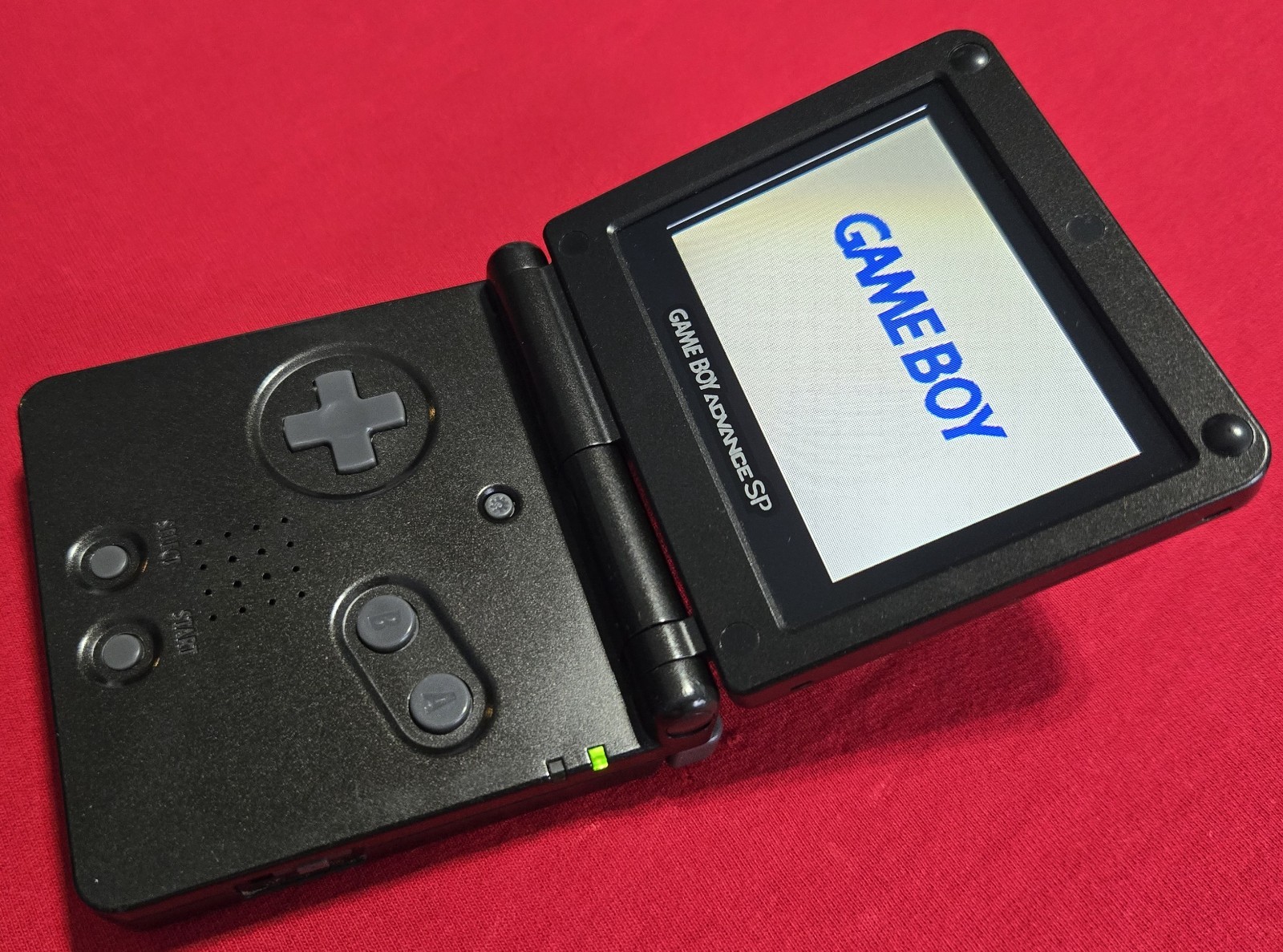 BUNDLE – Onyx Black Nintendo GameBoy Advance SP GBA SP AGS-101 – TESTED & CLEAN!