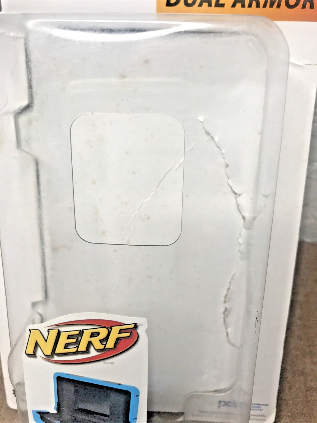 *Read Unused NERF Dual Armor Nintendo DSi / DS Lite Protective Case Blue Black