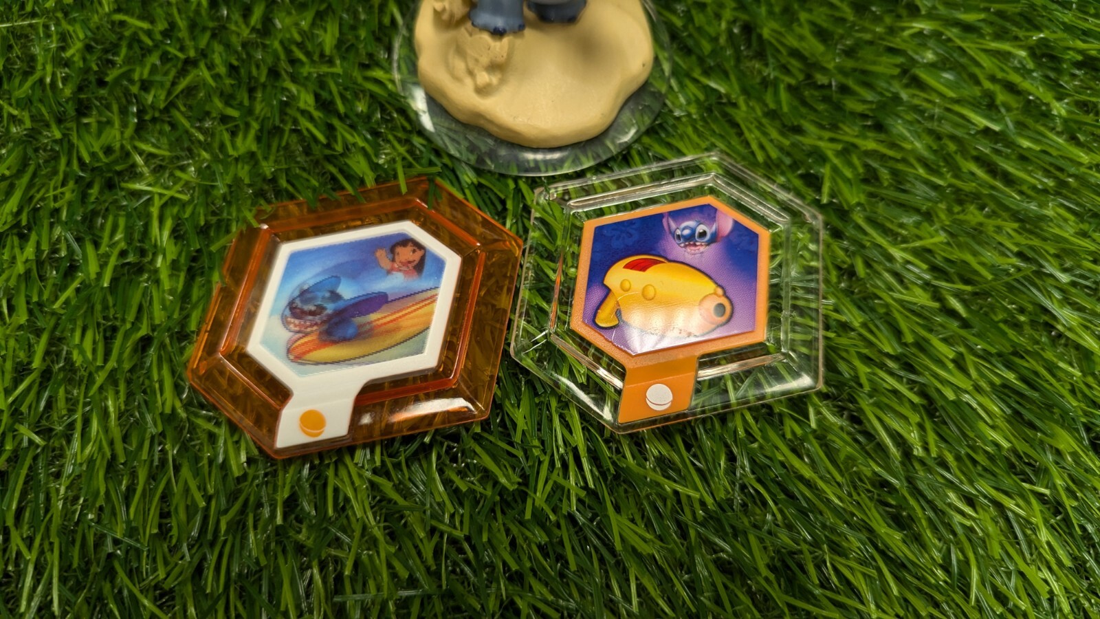 Disney Infinity Mixed Lot Merida & Stitch With 2 Power Discs