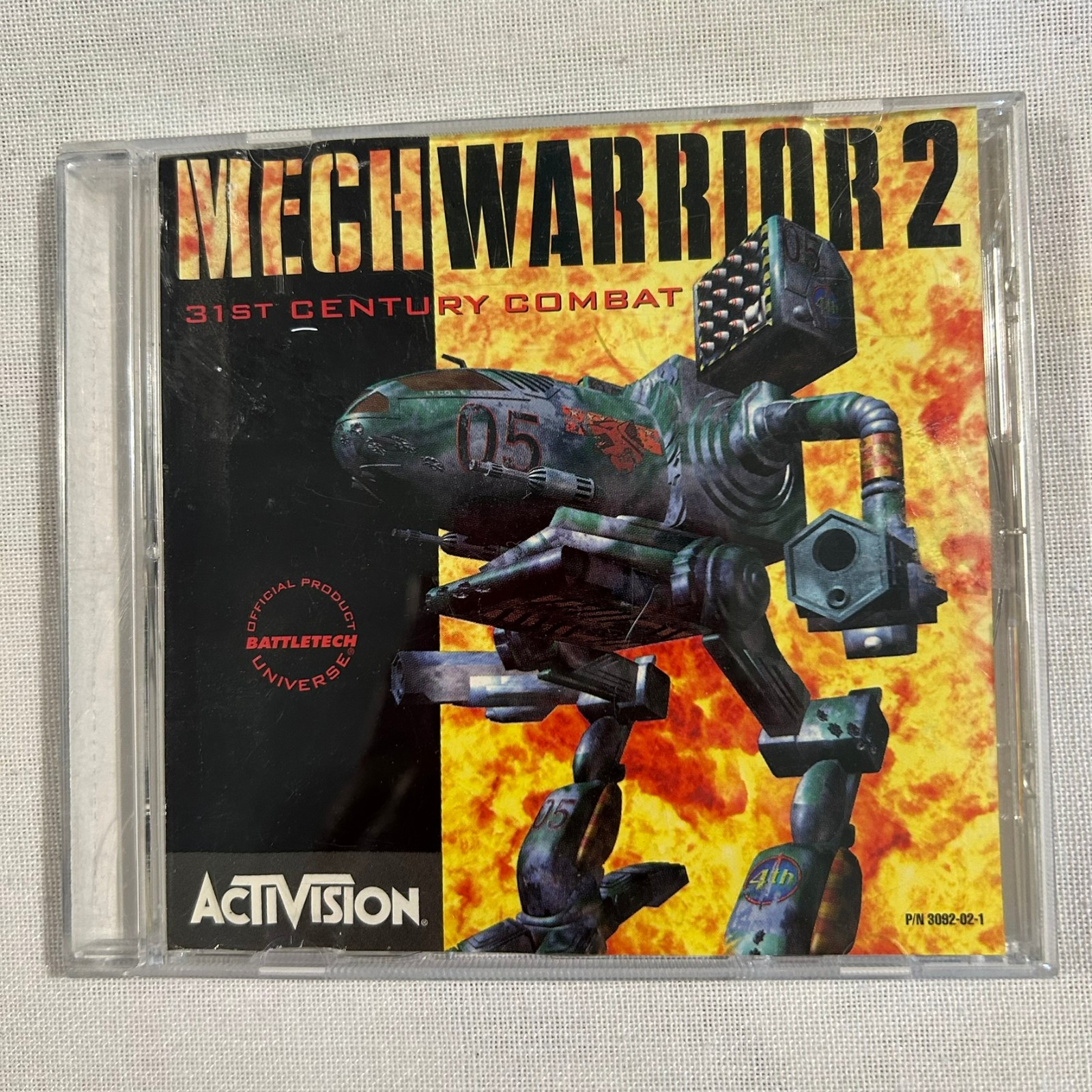 Mech Warrior 2 31st Century Combat PC Game CD Rom 1995