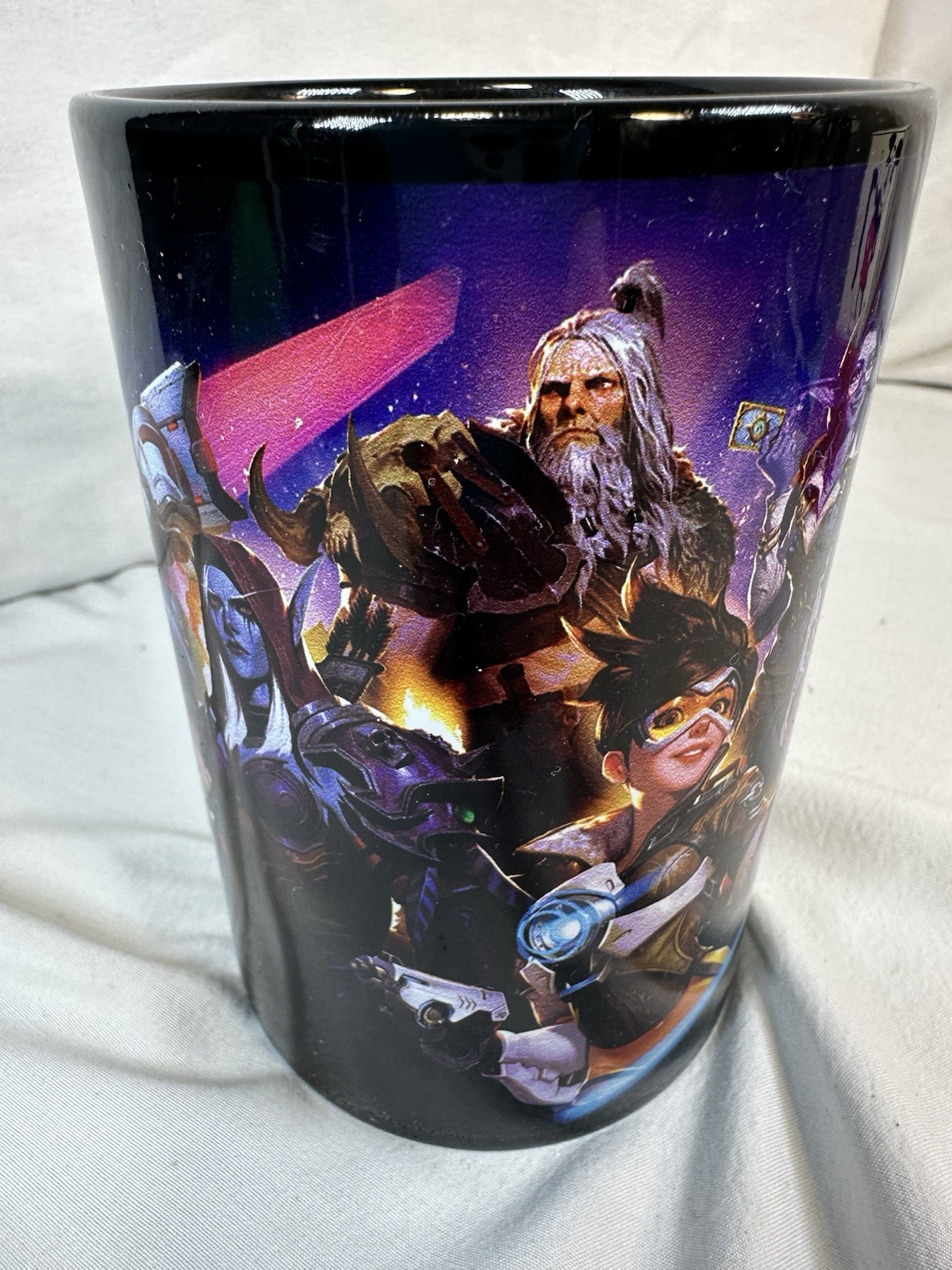 Blizzard BlizzCon 2019 Exclusive Ceramic Mug 18oz Coffee Cup WOW Overwatch Rare