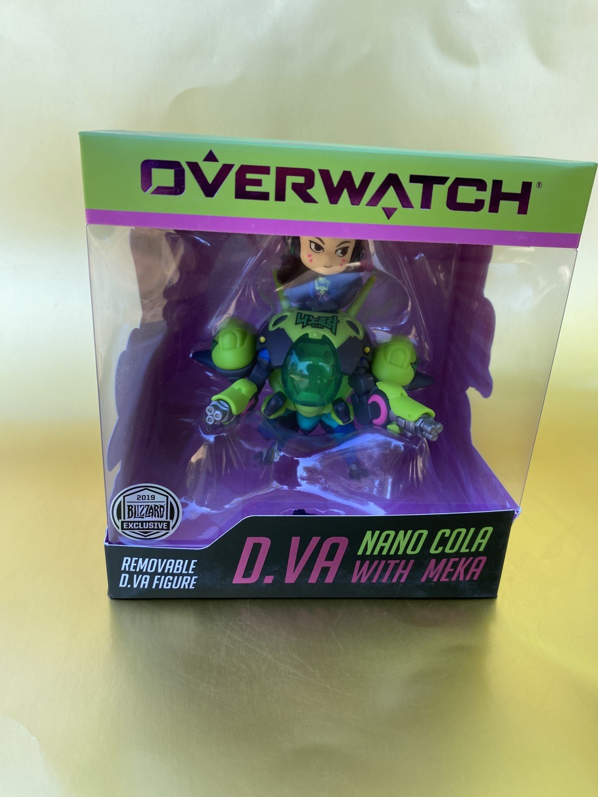 Overwatch D.Va Nano Cola with Meka Figure Cute But Deadly Colossal SDCC 2019 New
