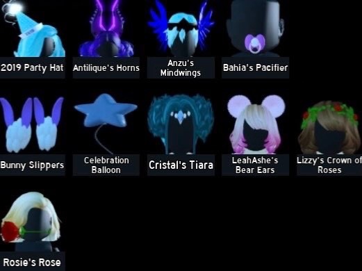 Royale High Limited Sets & Accessories Bundles (READ DETAILS IN DESCRIPTION)