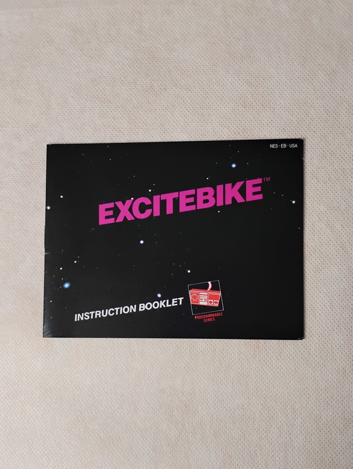 Excitebike, 1985 NES Nintendo, CIB oval seal USA, physical game, tested working