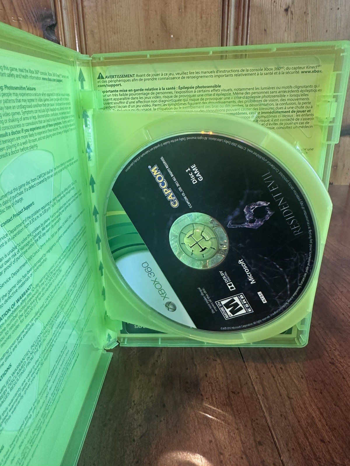 Resident Evil 6 (Microsoft Xbox 360) No manual tested and working free shipping