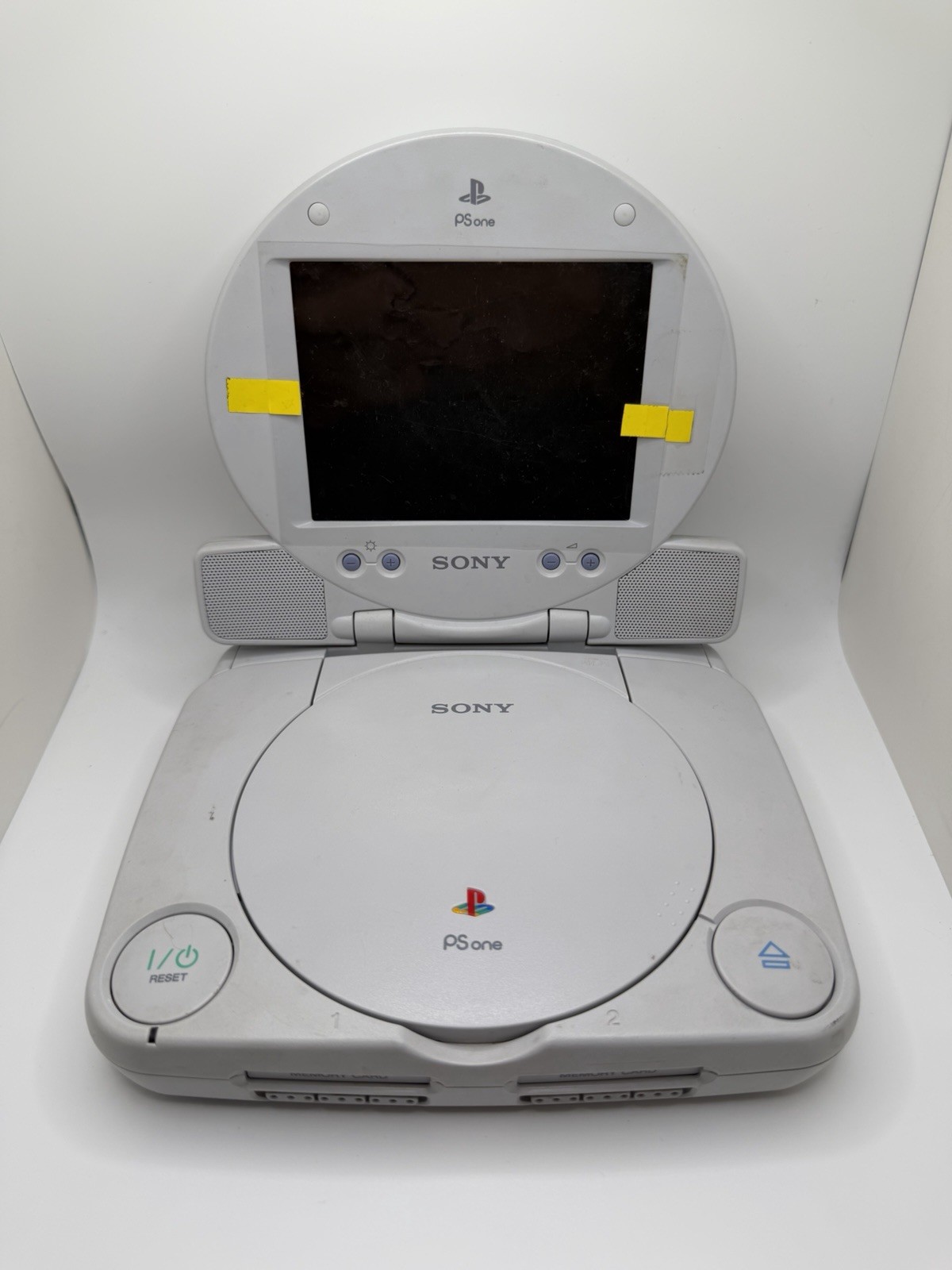 PSOne PS1 Console LCD Screen Combo W/ 2 Controllers