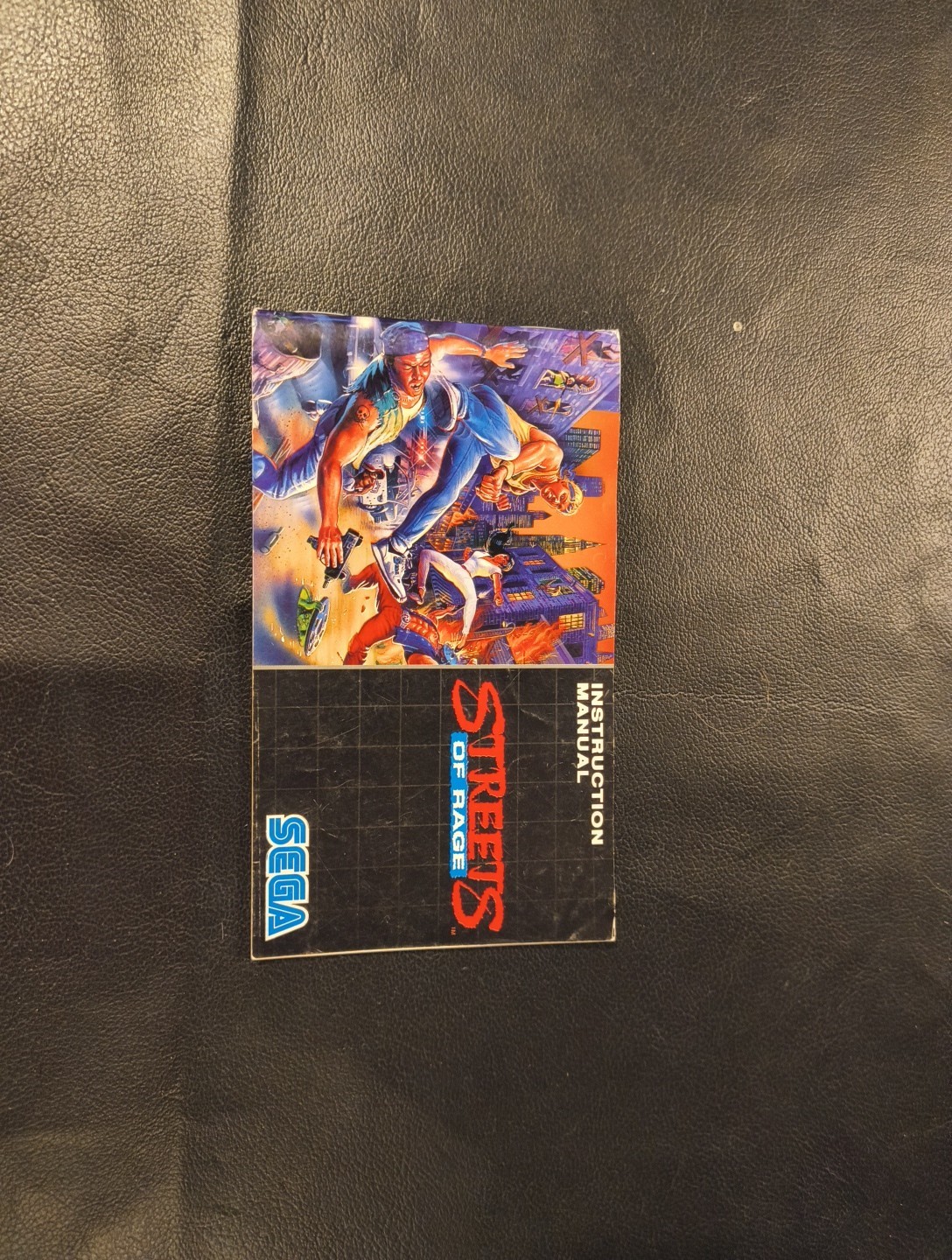 Streets Of Rage Manual Authentic Pal