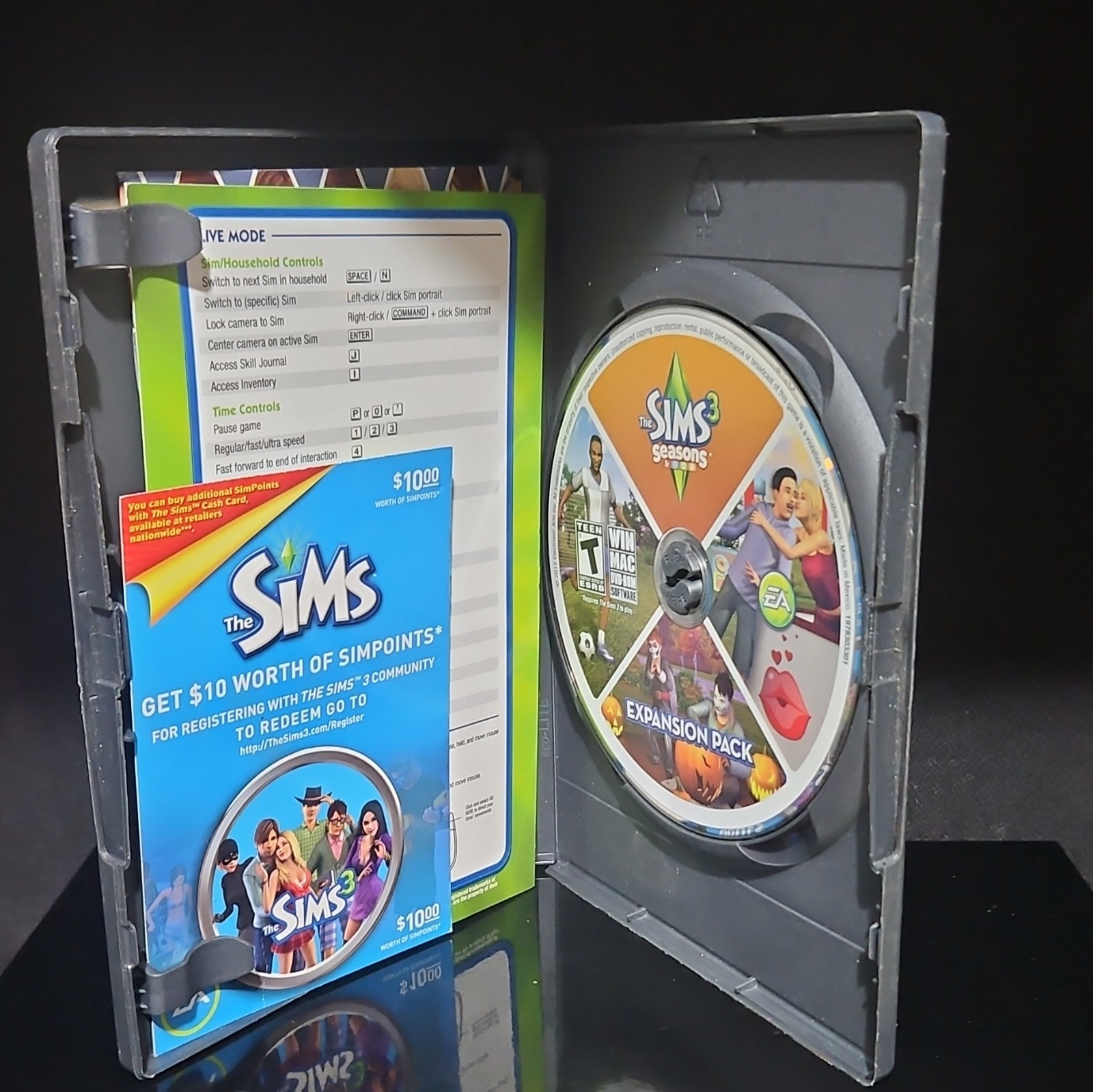 Electronic Arts The Sims 3 Windows/Mac PC DVD-ROM Simulation T The Sims Series