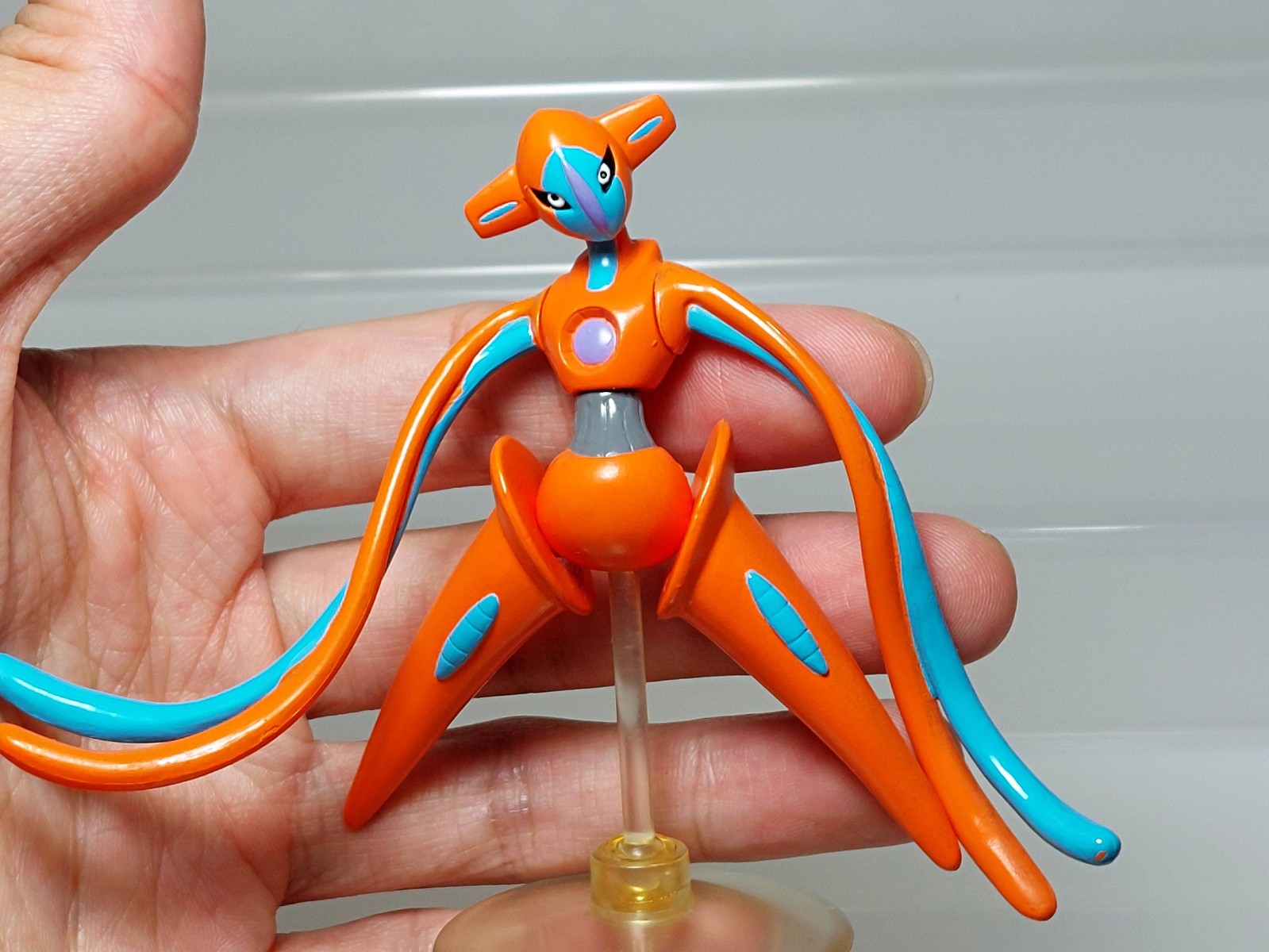 Deoxys Pokemon AG Action Figure Movie ver Gashapon Bandai 2004 K05 3.2in