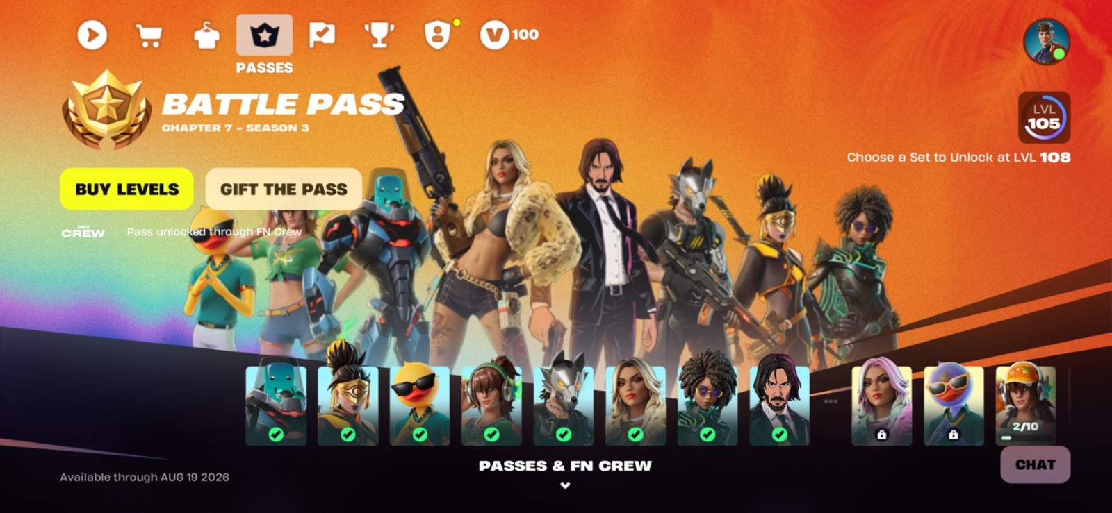 Fortnite Sparkplug & Indigo Kuno In-Game Character Menu Screenshot Images