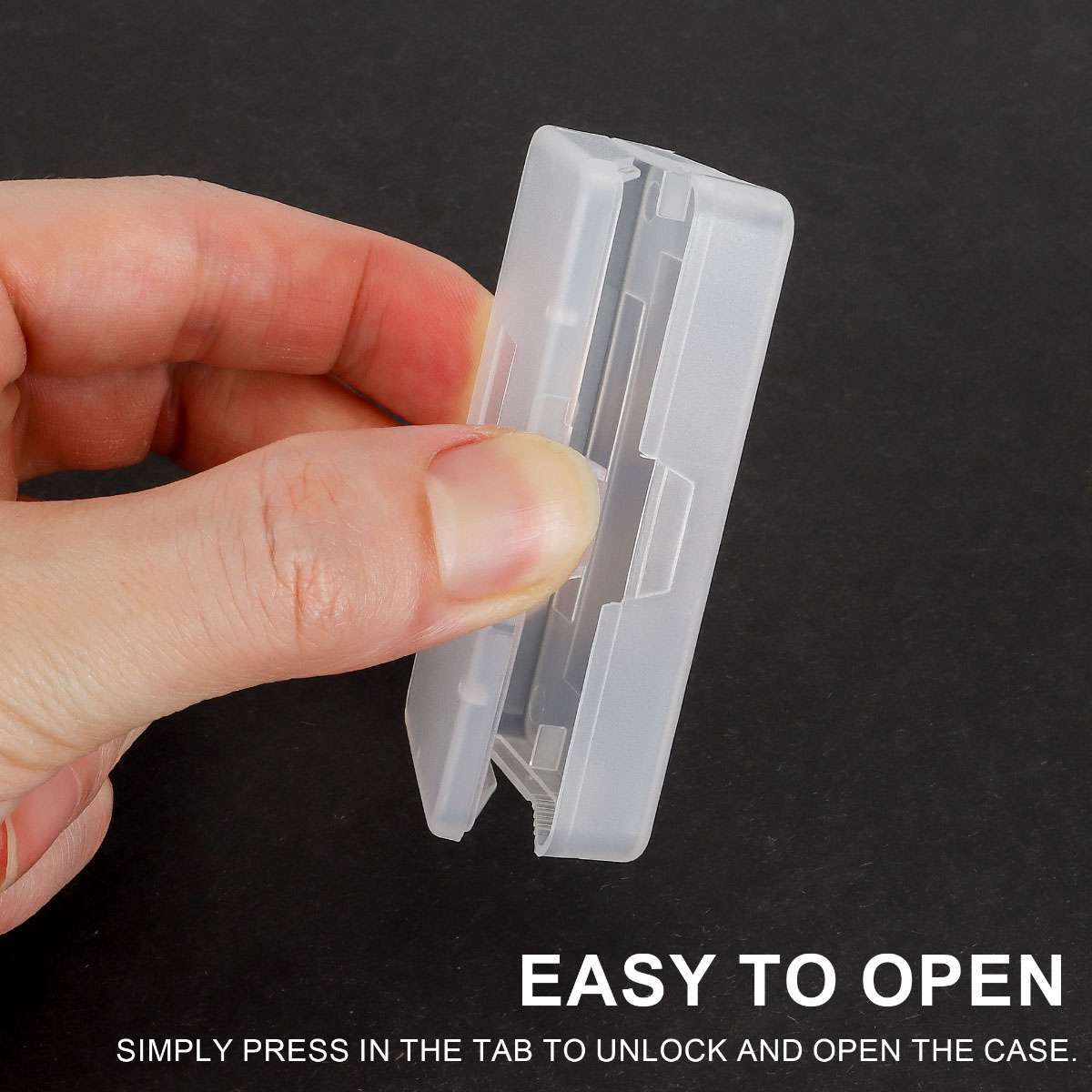 10PCS Clear Cartridge Cases FOR Nintendo Game Boy Advance GBA Games Dust Covers
