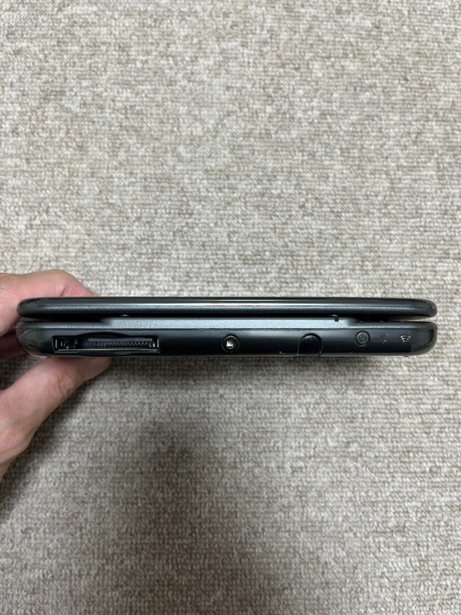 New 3DS LL XL Metalic black Japan Nintendo Console region Japanese B6