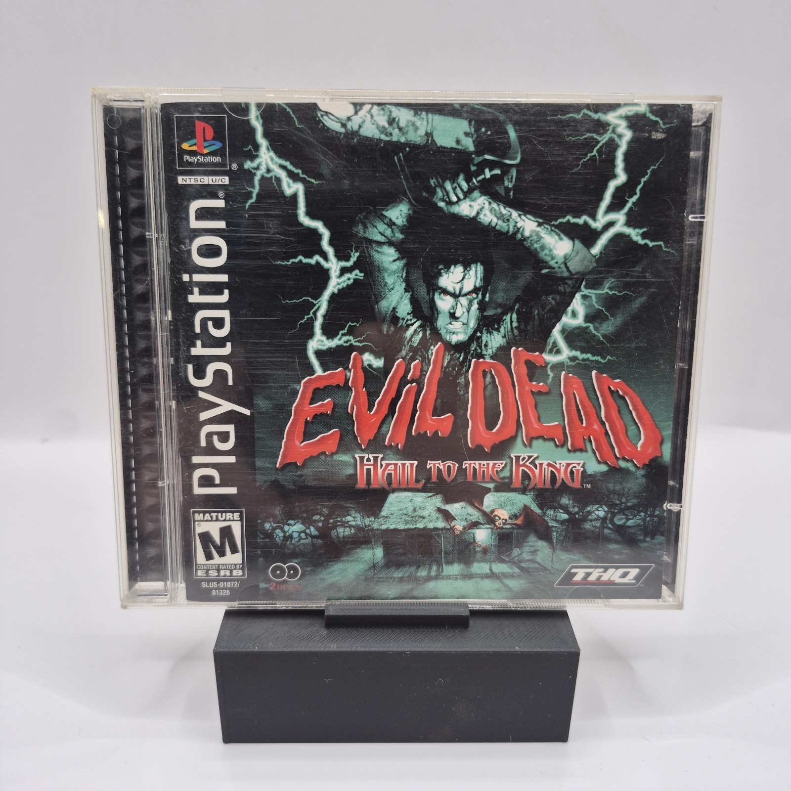 Evil Dead Hail to the King Sony PlayStation PS1 Video Game CIB Survival Horror