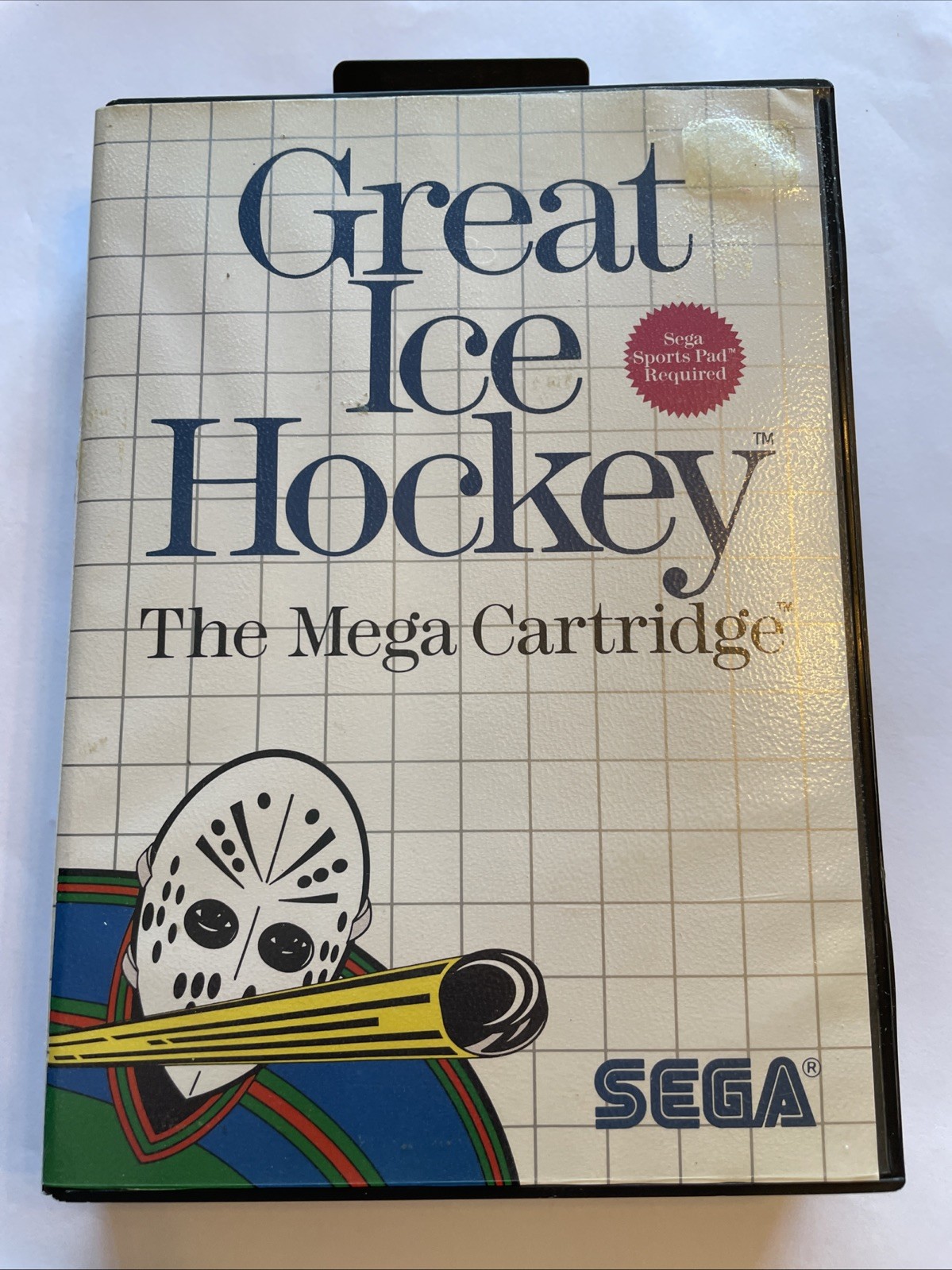 Great Ice Hockey (Sega Master, 1987) Complete In Box – Tested