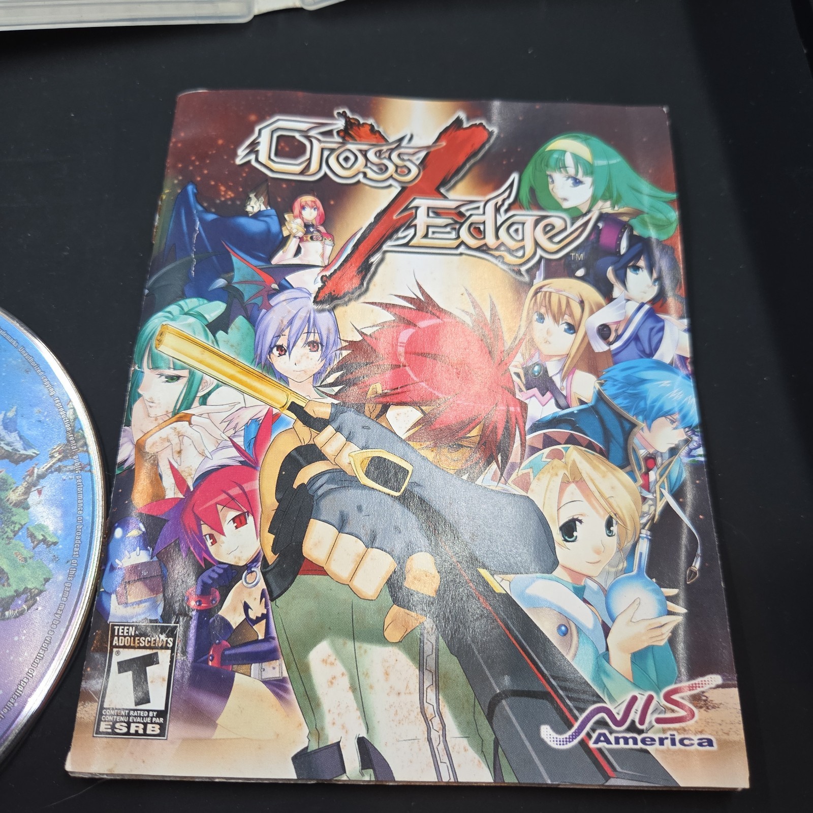 NIS America Cross Edge Sony PS3 NTSC-U/C T Teen Role Playing Manual Included