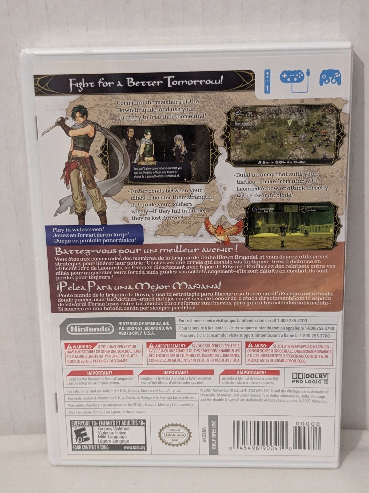 1st Print 00000 Fire Emblem: Radiant Dawn (Nintendo Wii, 2007) NEW