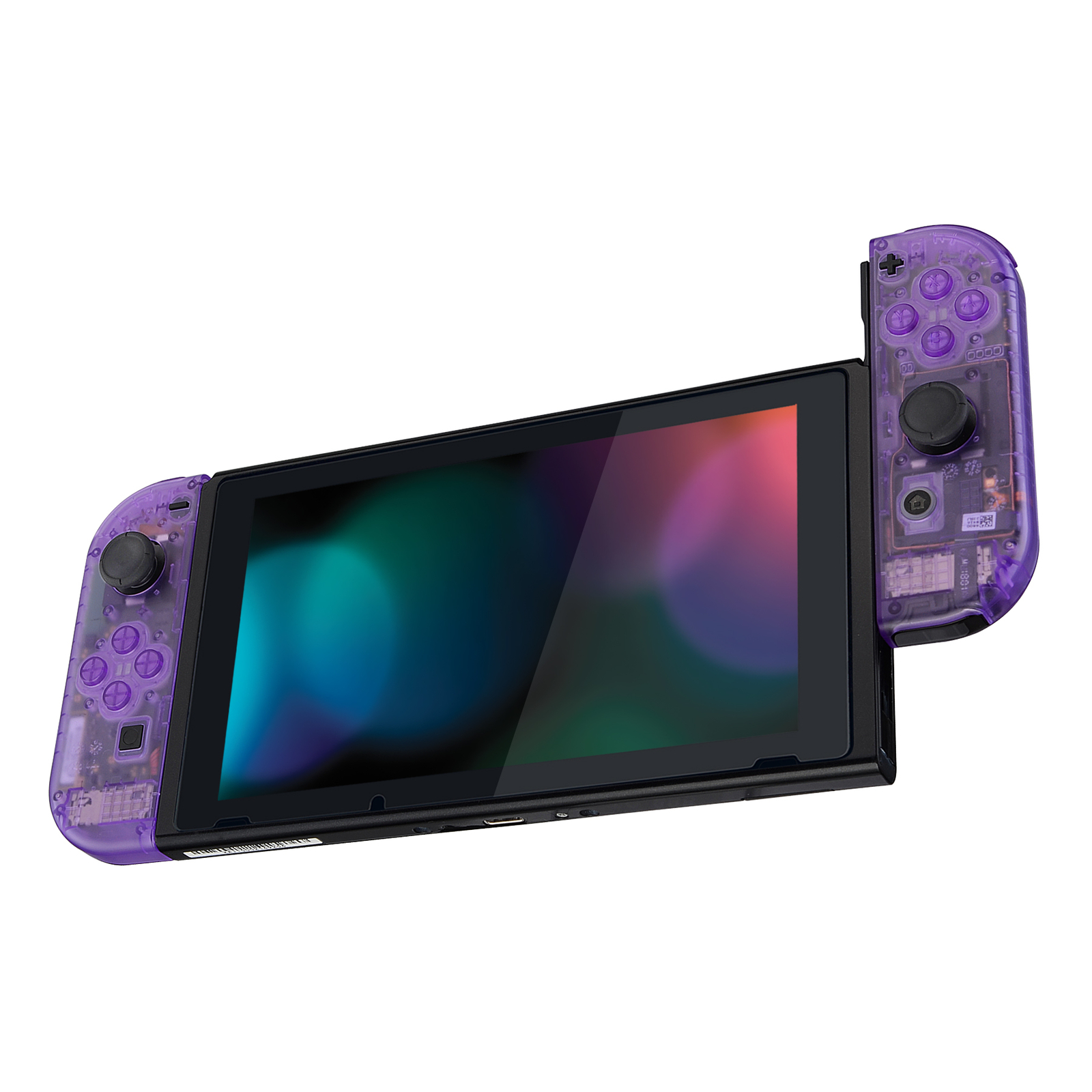 Replacement Full Set Shell Buttons Back Plate for Nintendo Switch Console DIY