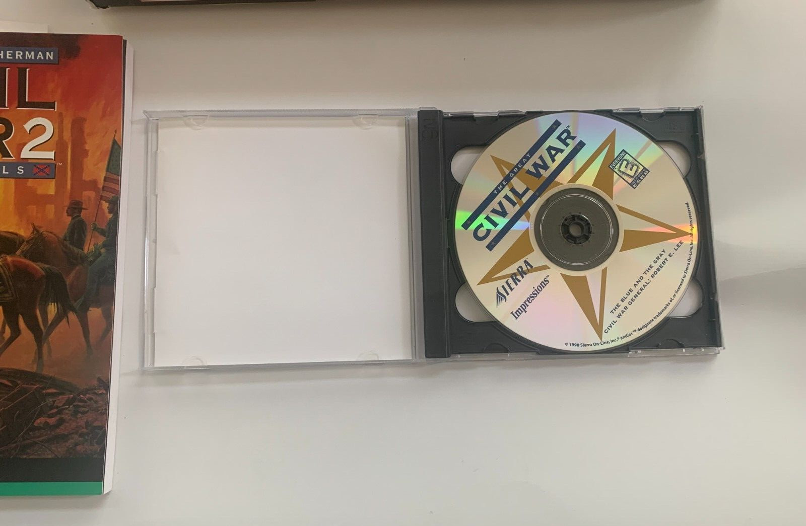 The Great Civil War – PC 2CD (Sierra, 1998) 3 Strategy Games Big Box w/ inserts