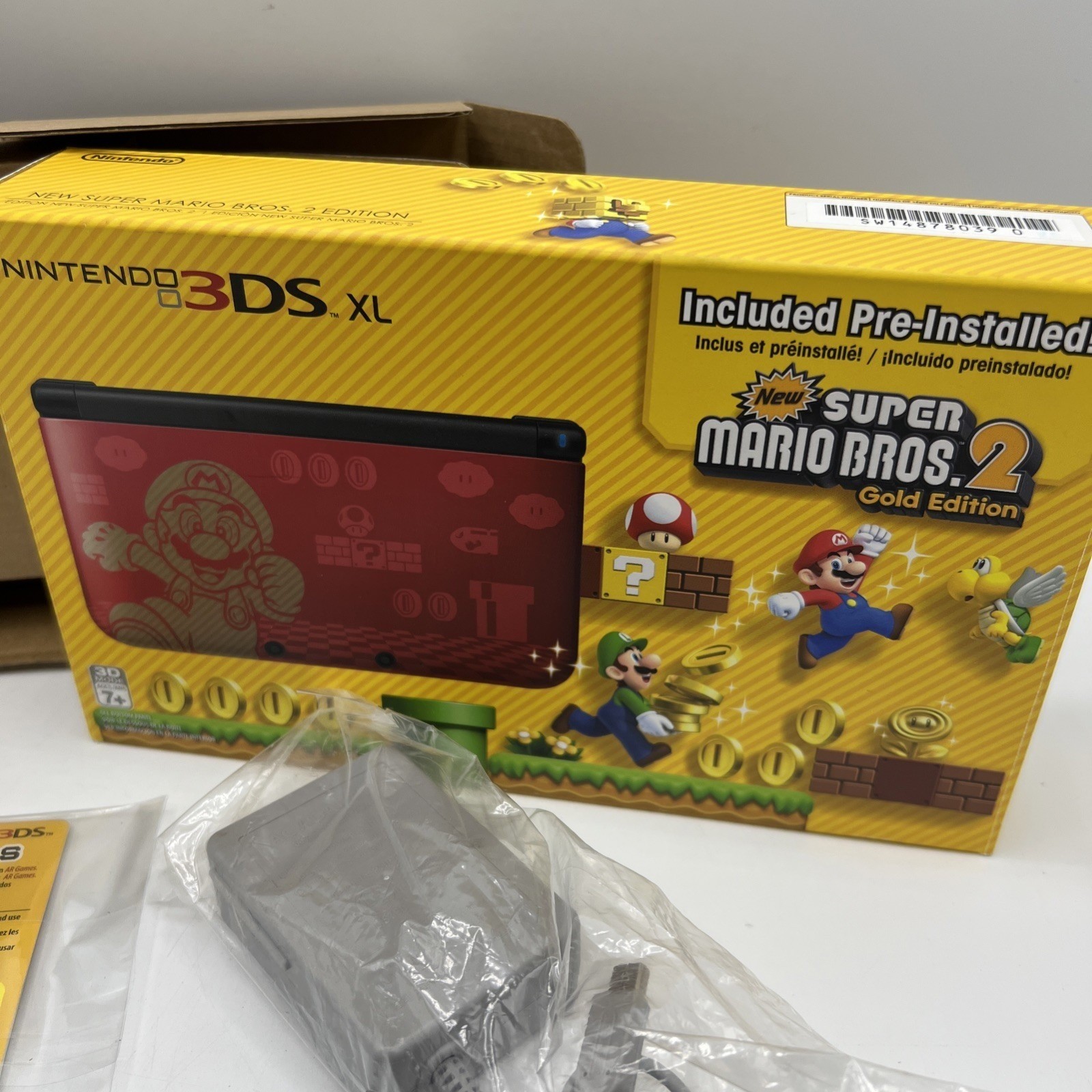 Nintendo 3DS XL Limited Edition 1GB Red Handheld System