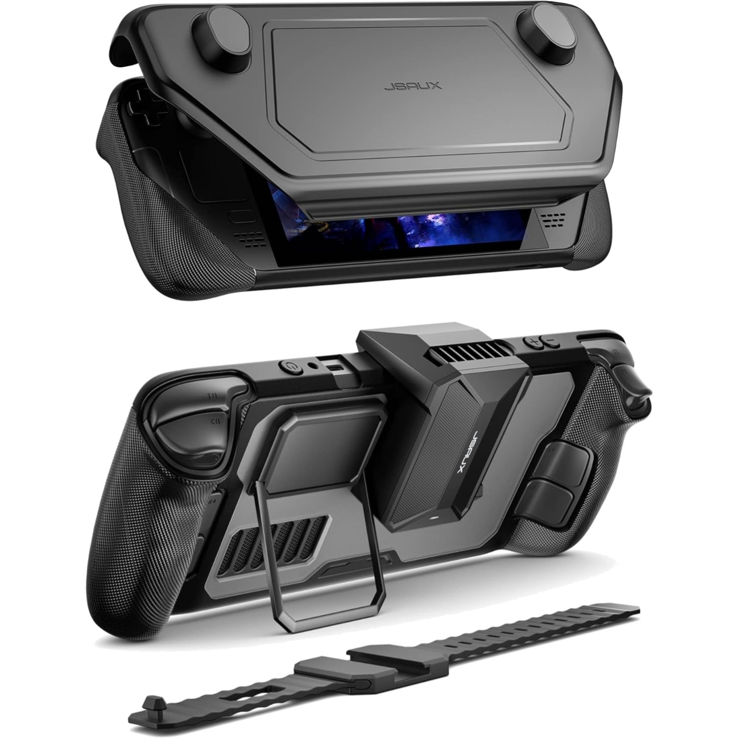 Steam Deck ModCase Protective Modular Set with Cooling Fan and Accessories