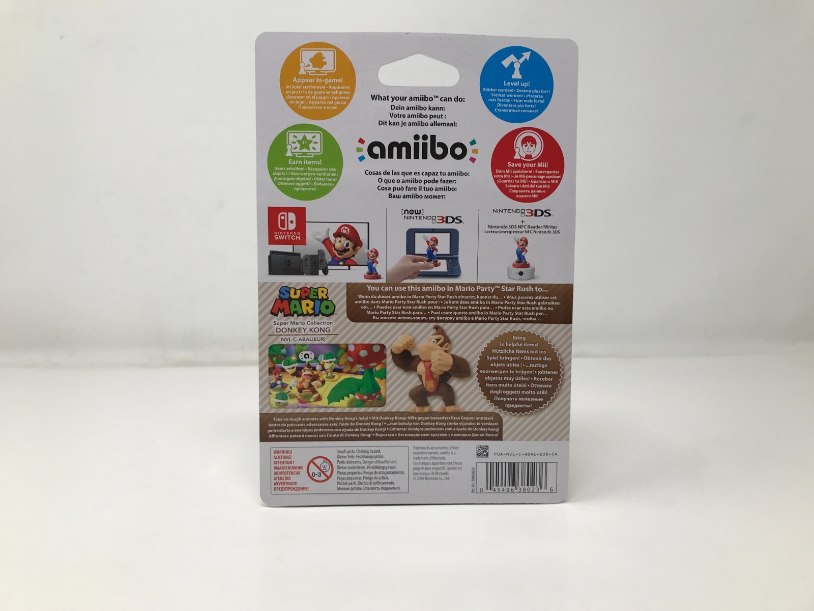 Donkey Kong Amiibo Super Mario Series Nintendo Brand New & Factory Sealed!