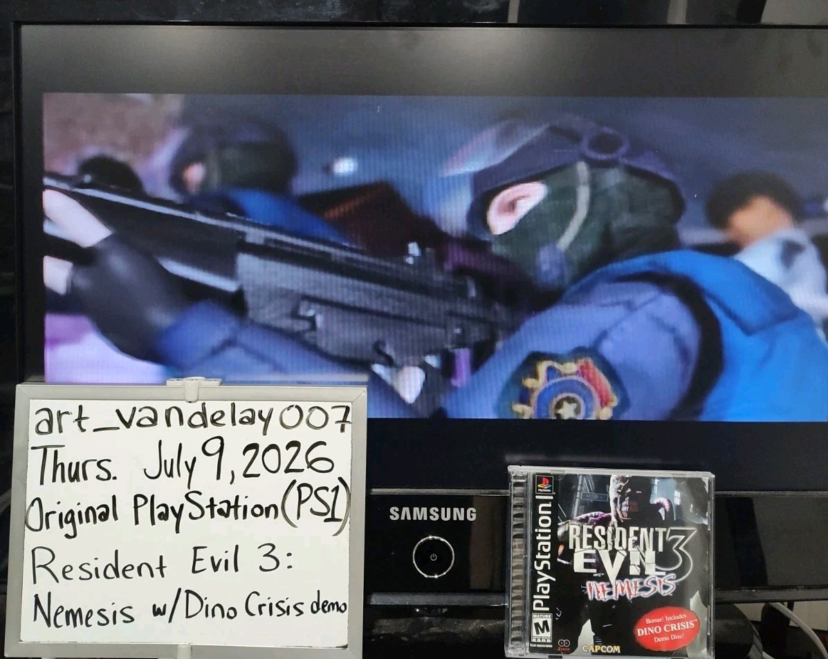 Resident Evil 3: Nemesis (PlayStation 1 PS1, 1999) CIB w/ Demo + Case Protector