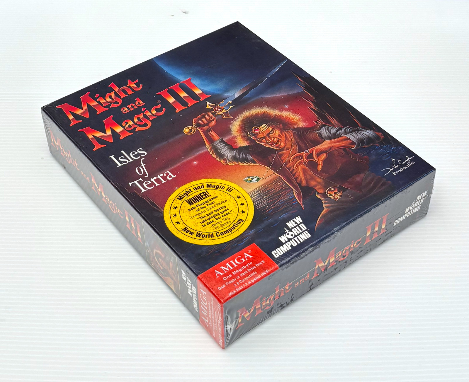 [SEALED] Might And Magic III (New World Computing, 1992) – Amiga